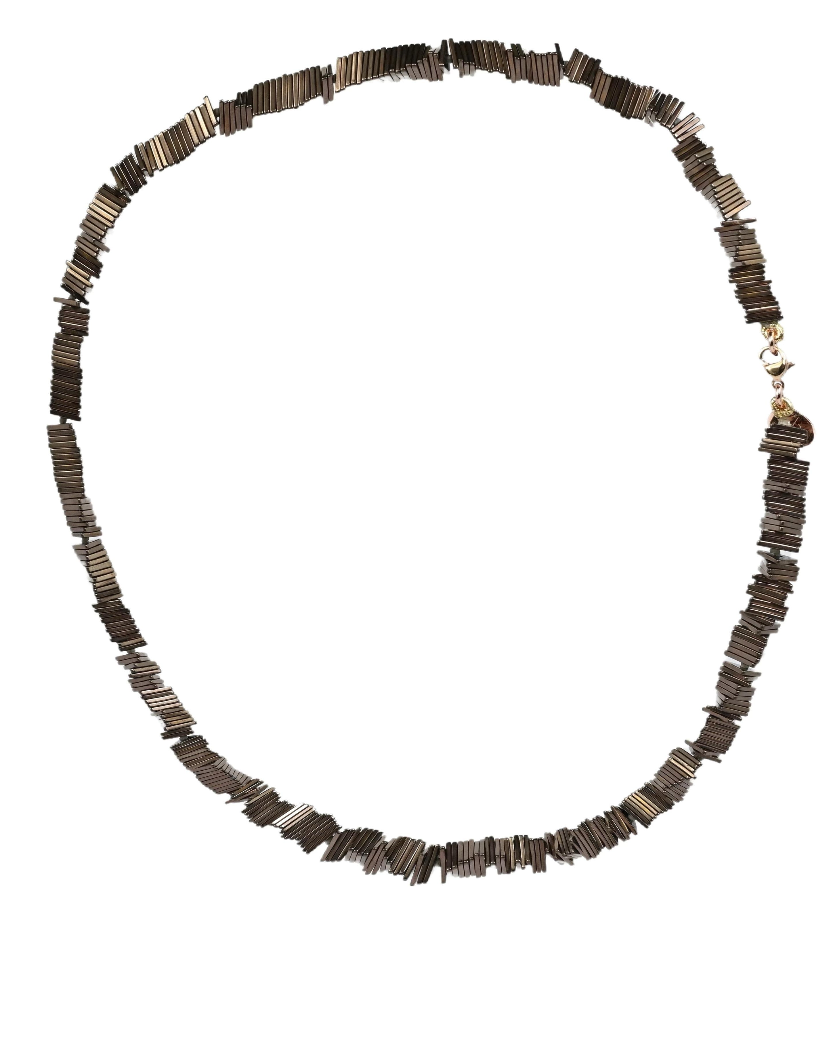 MARILYN TAN JEWELLERY | Kinetic Natural Hematite Gemstone Necklace