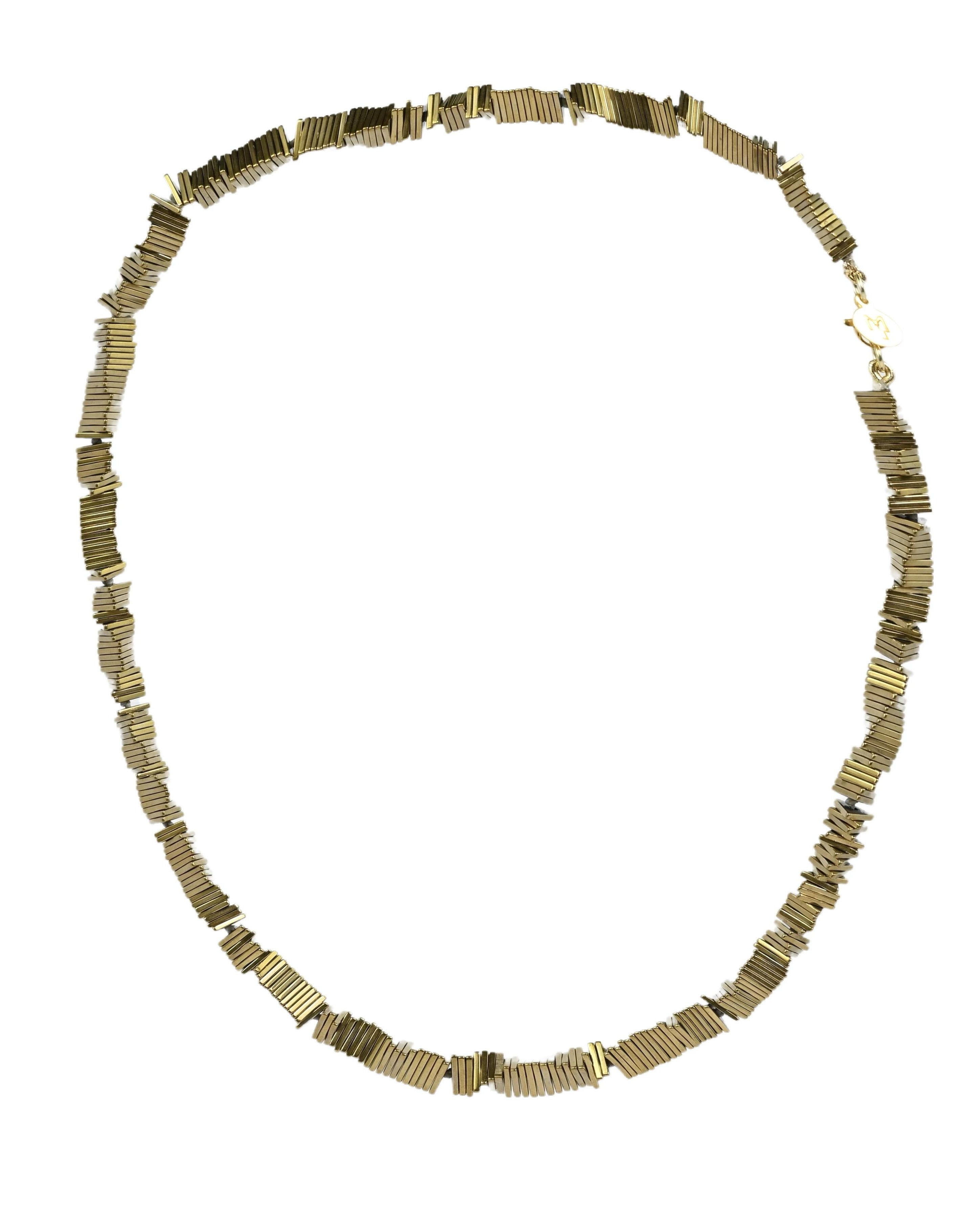 MARILYN TAN JEWELLERY | Kinetic Natural Hematite Gemstone Necklace