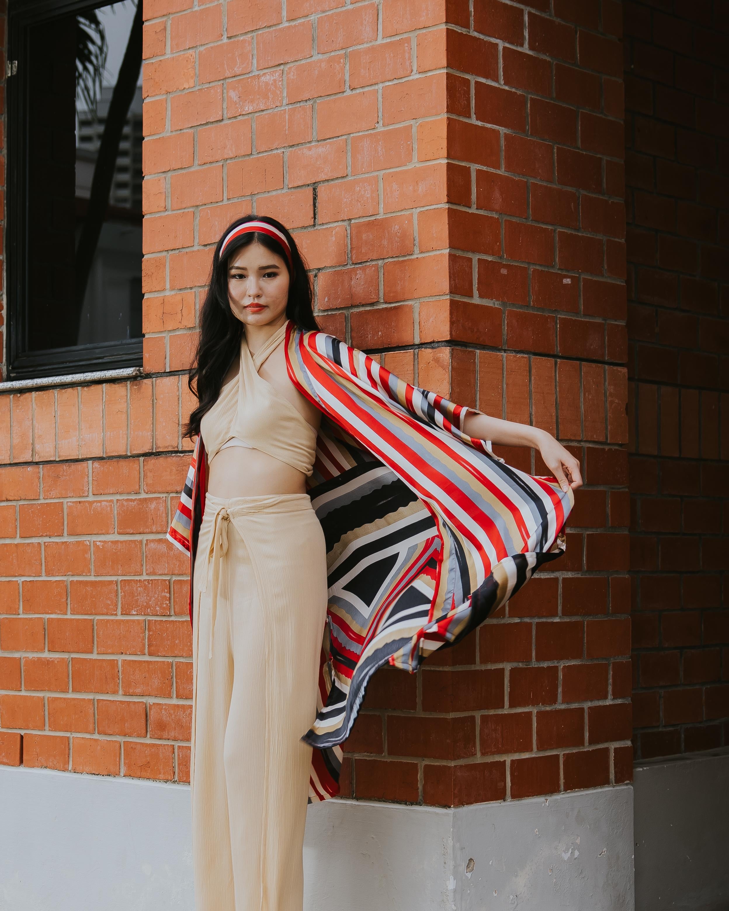 RAJA RANI | Modal Silk Long Kimono