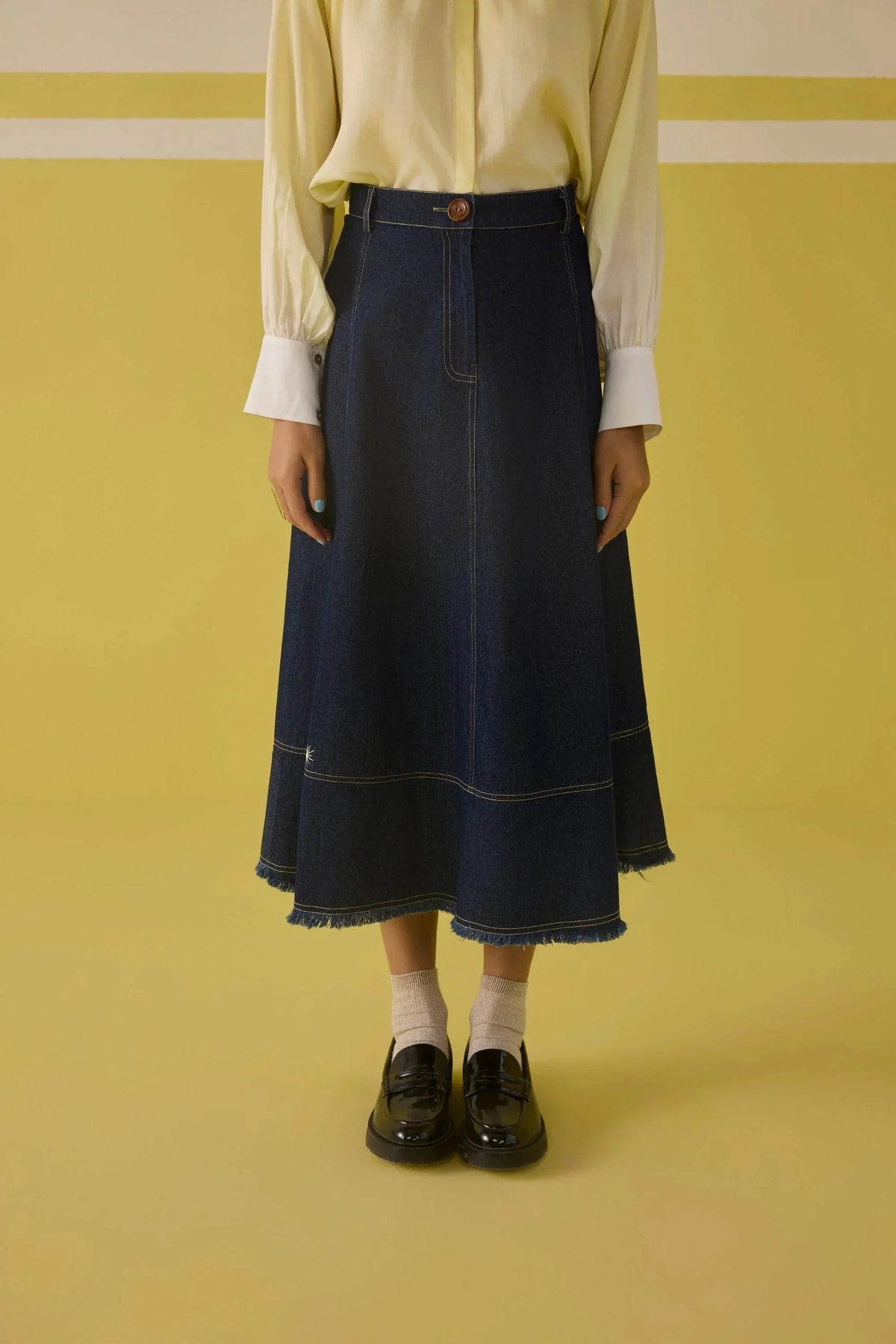 SUI | The Sunshine Denim Skirt