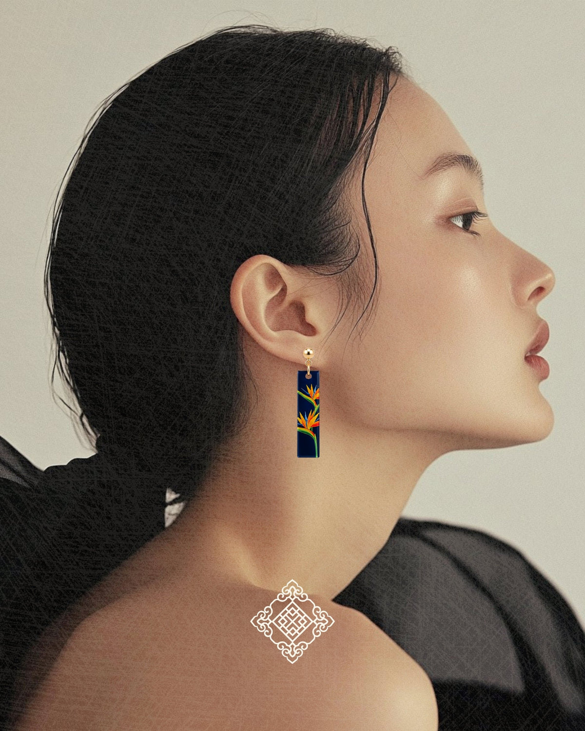 THE ANTECEDENT STORE | Bird of Paradise Earrings | Stories Of Singapore