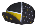 A DESIGN BY TAKACHYA | Cycling Cap - Cycle Shiok Yellow Black
