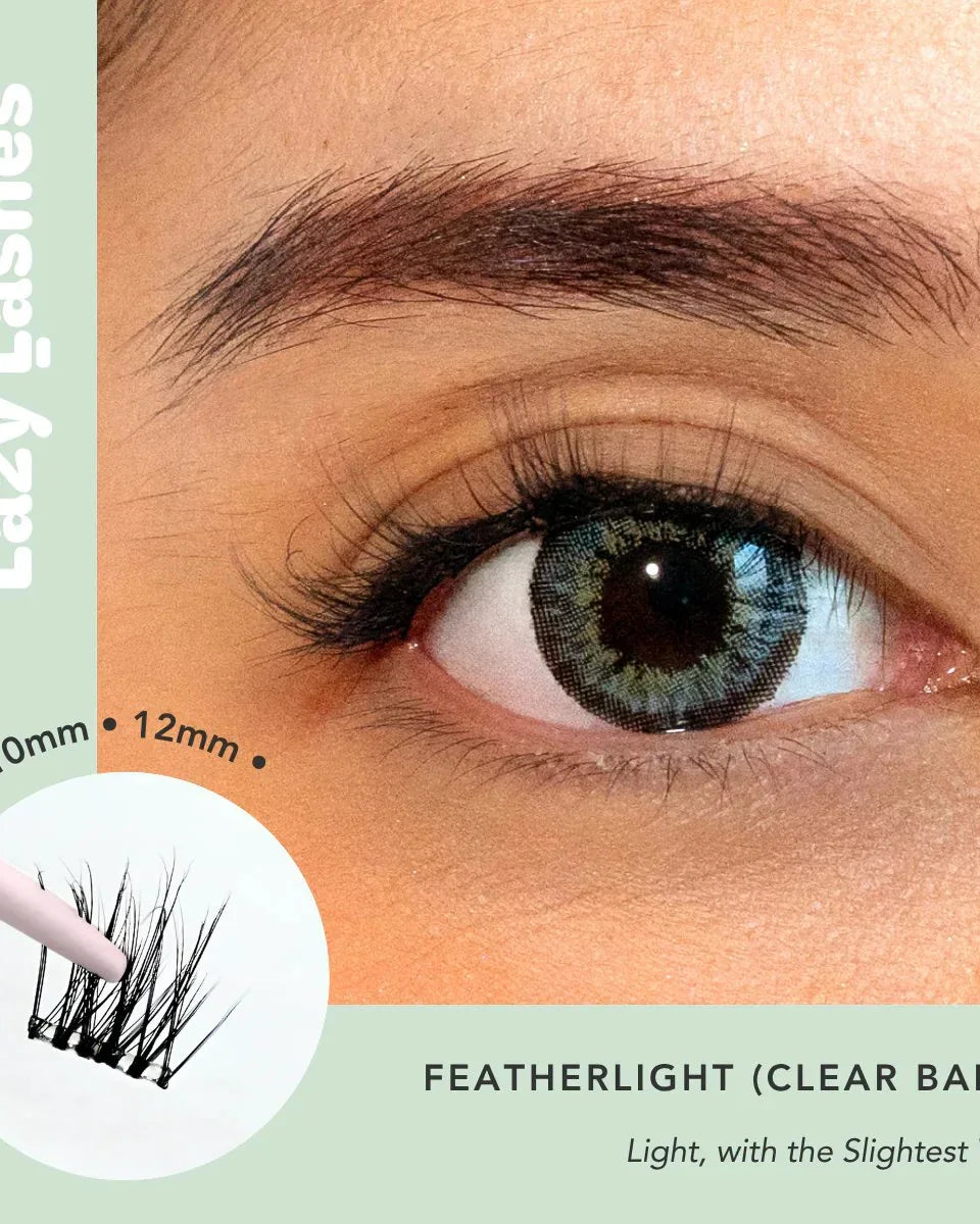 NODSPARK | Clear Band Everyday Featherlight Lazy Lashes