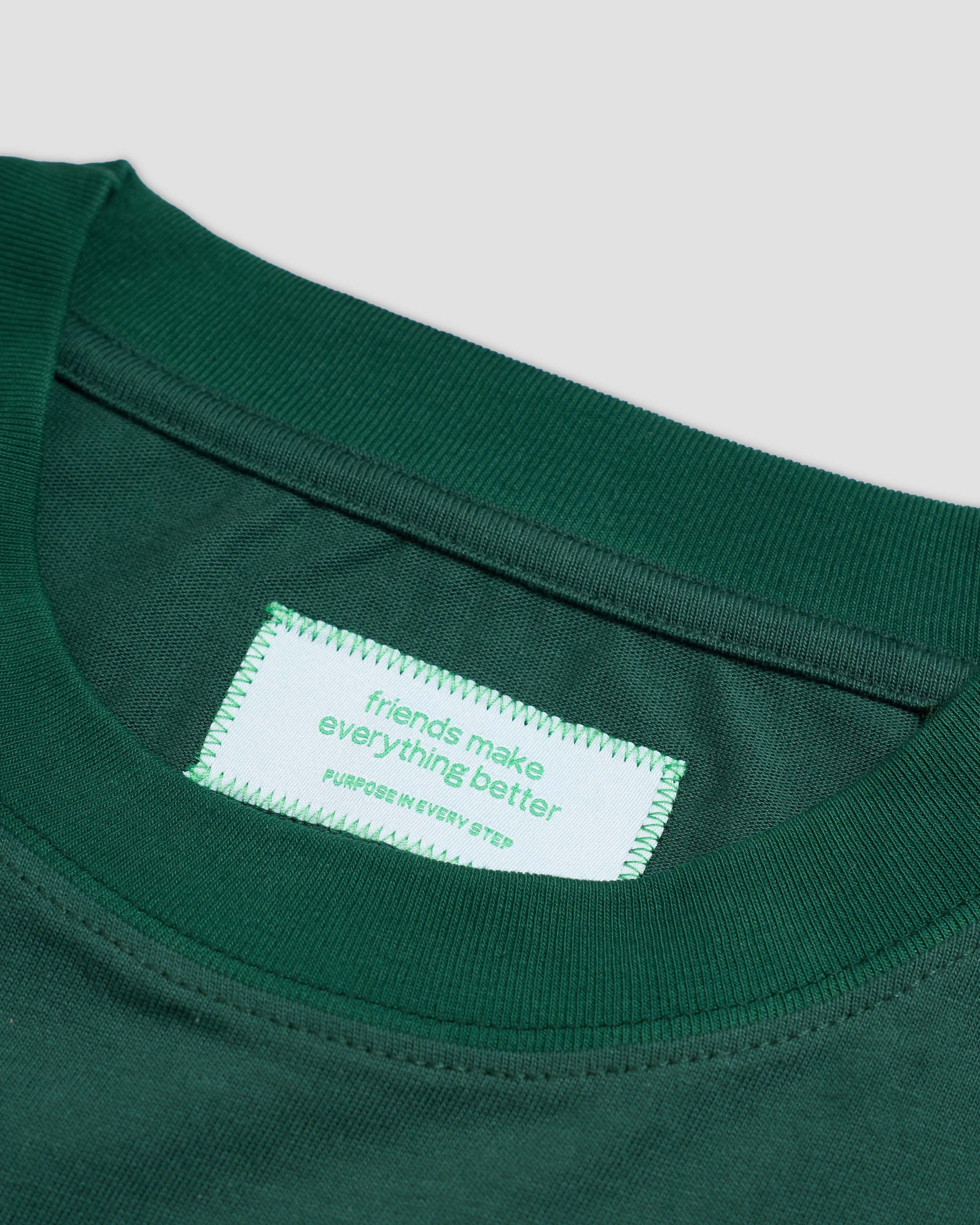 TALKING TOES | Better Together Oversized Tee | Green
