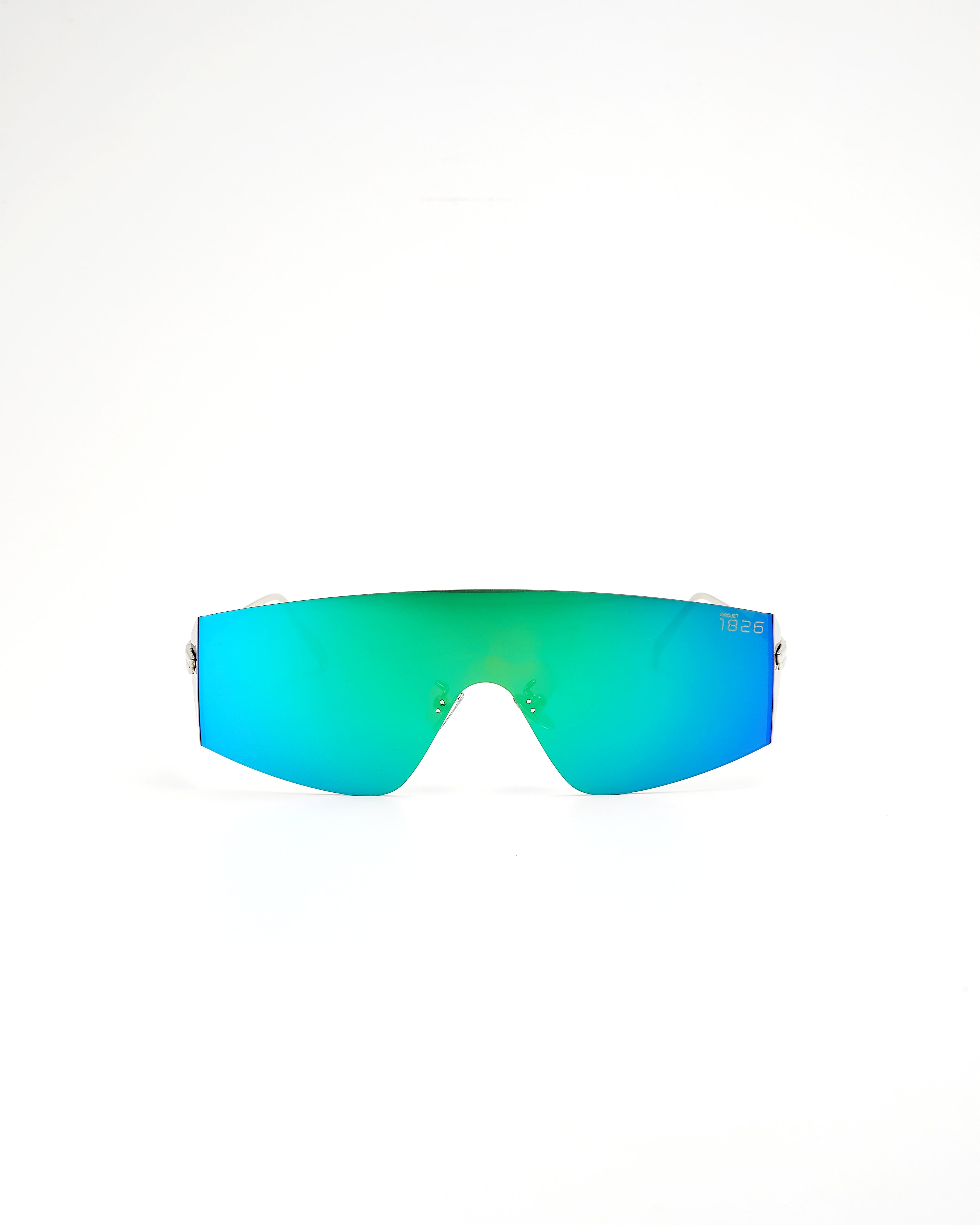 PROJECTWEAR | Eagan Sunglasses Silver/Green