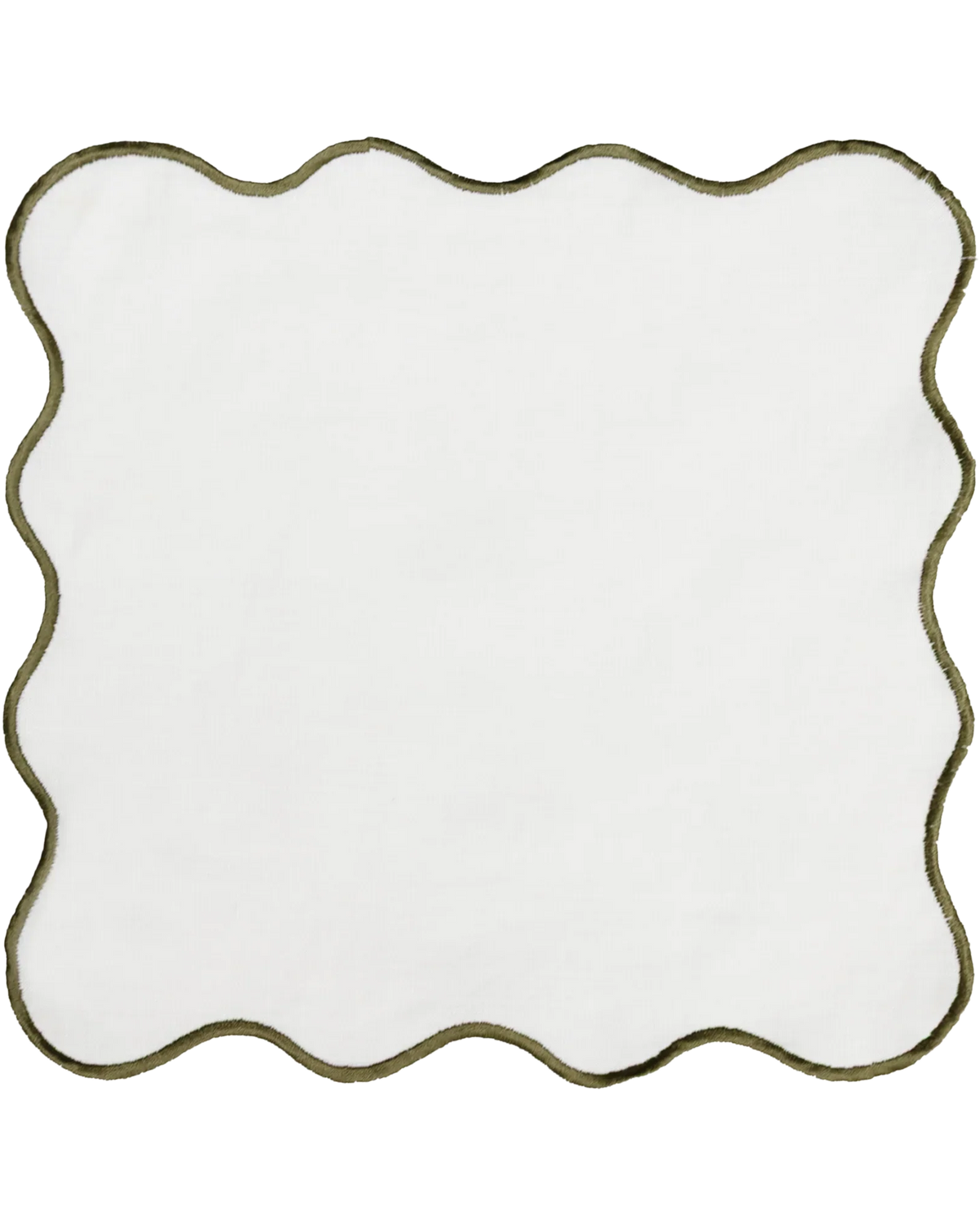 MEJA | The Aventure Africaine’ Cocktail Napkin - Marshmallow Solid (Set Of 2)