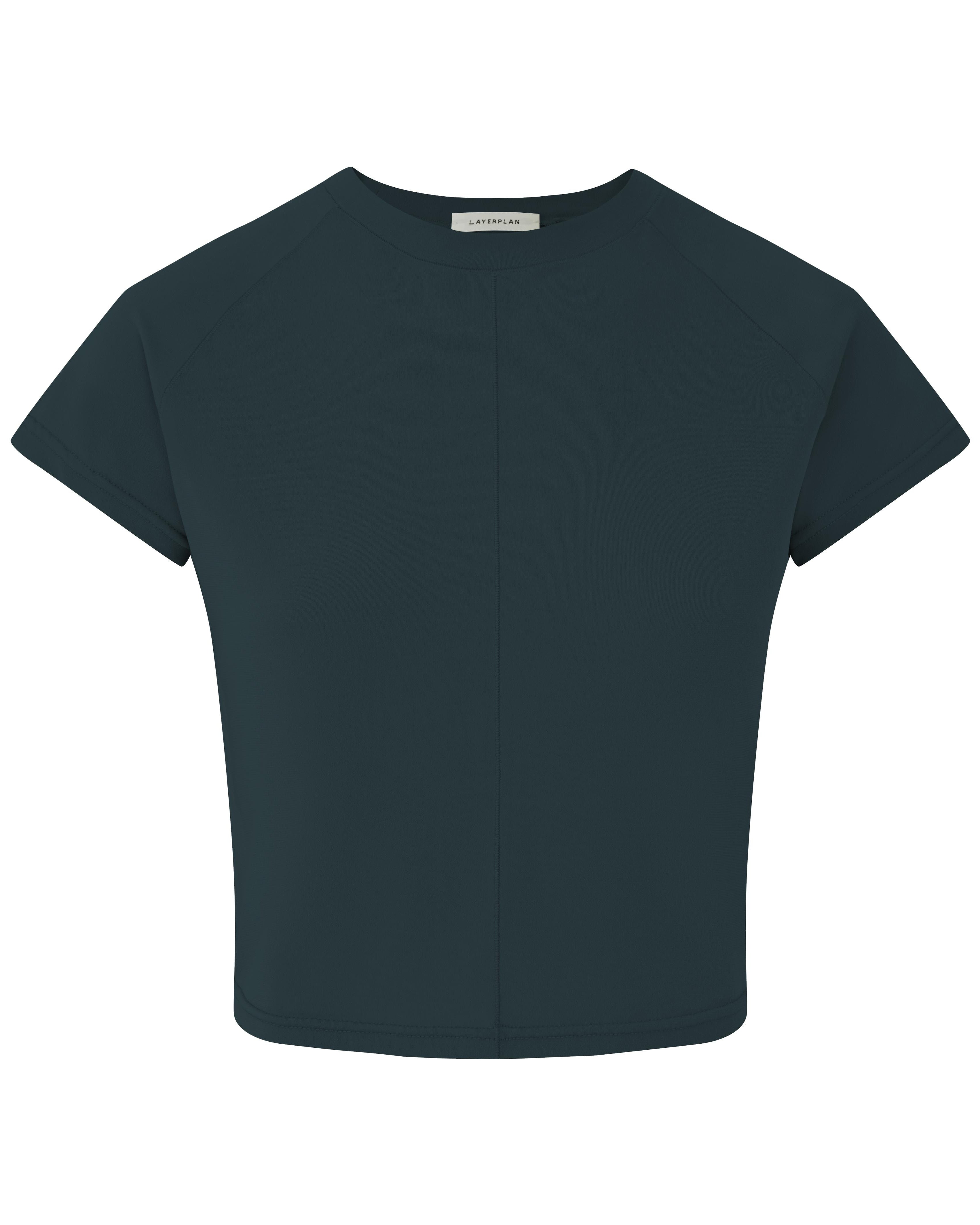 LAYERPLAN | Cropped Stretch-Jersey T-Shirt