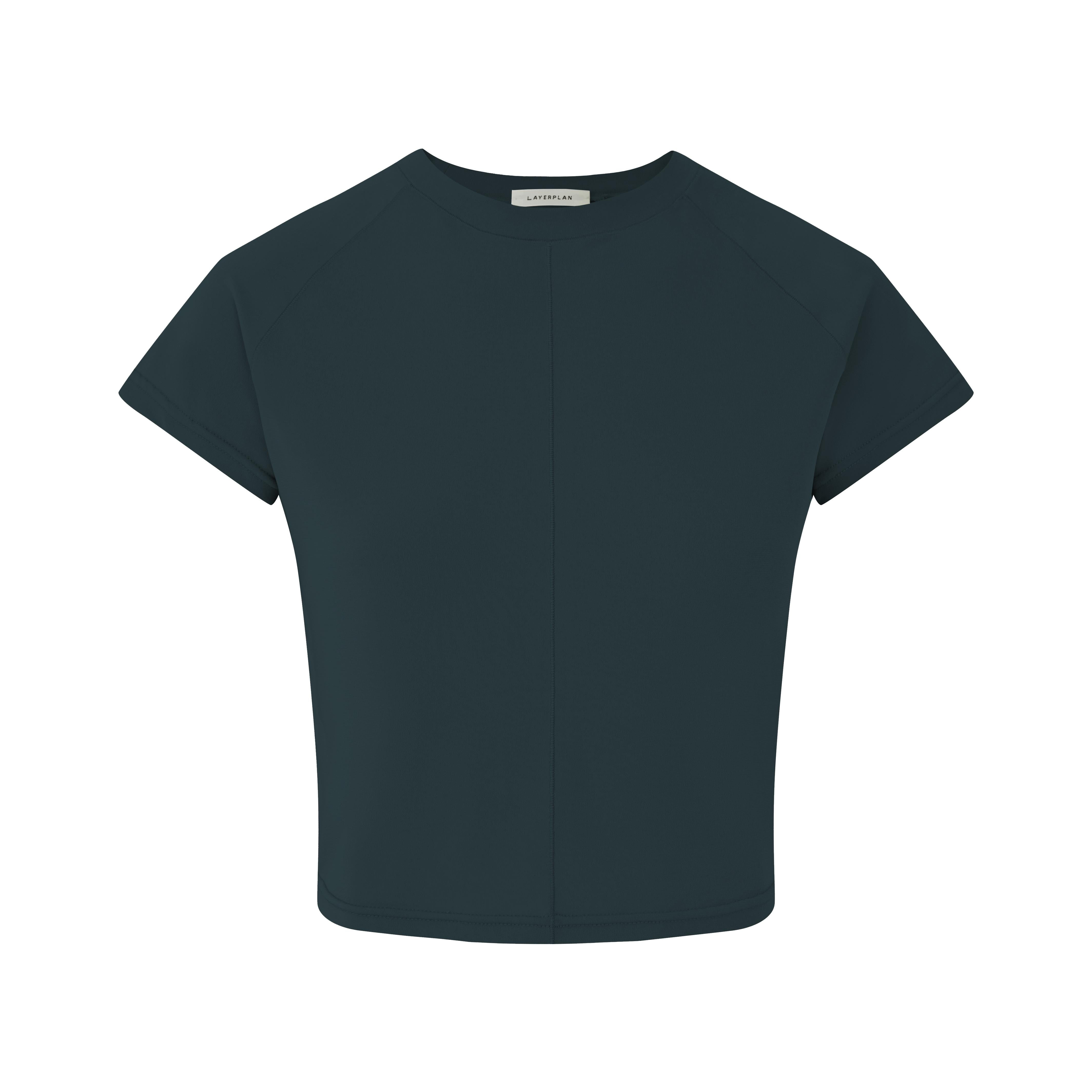 LAYERPLAN | Cropped Stretch-Jersey T-Shirt