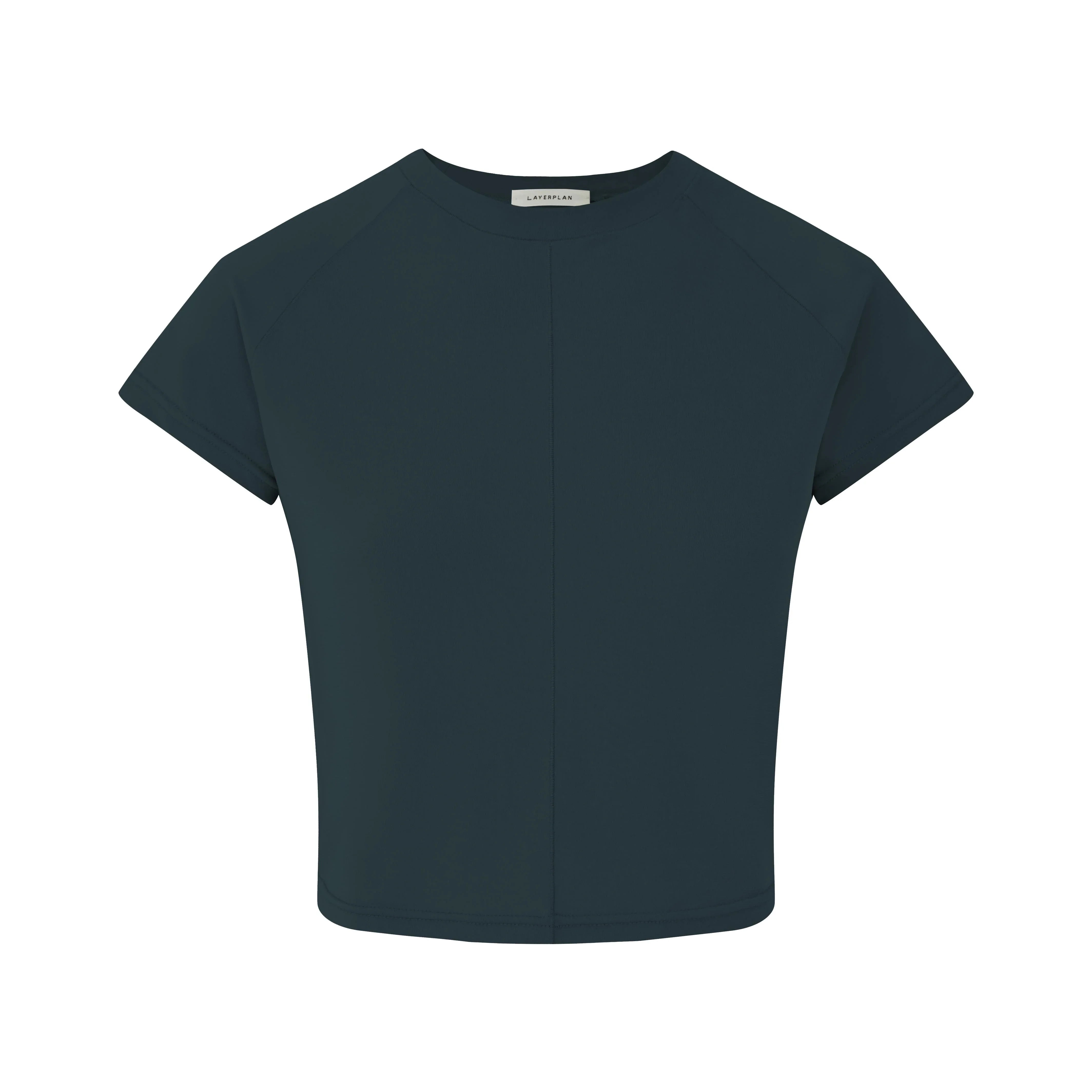 LAYERPLAN | Cropped Stretch-Jersey T-Shirt
