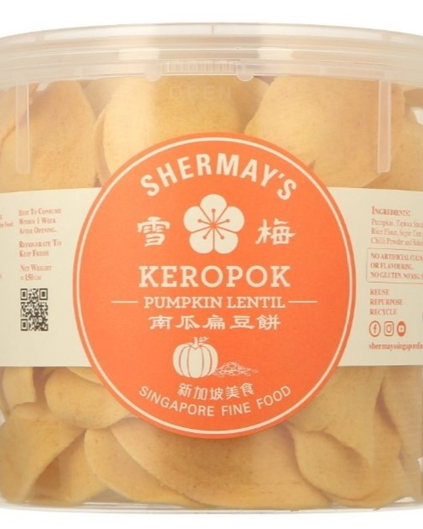 SHERMAY'S SINGAPORE FINE FOOD | Pumpkin Lentil Cracker Bucket