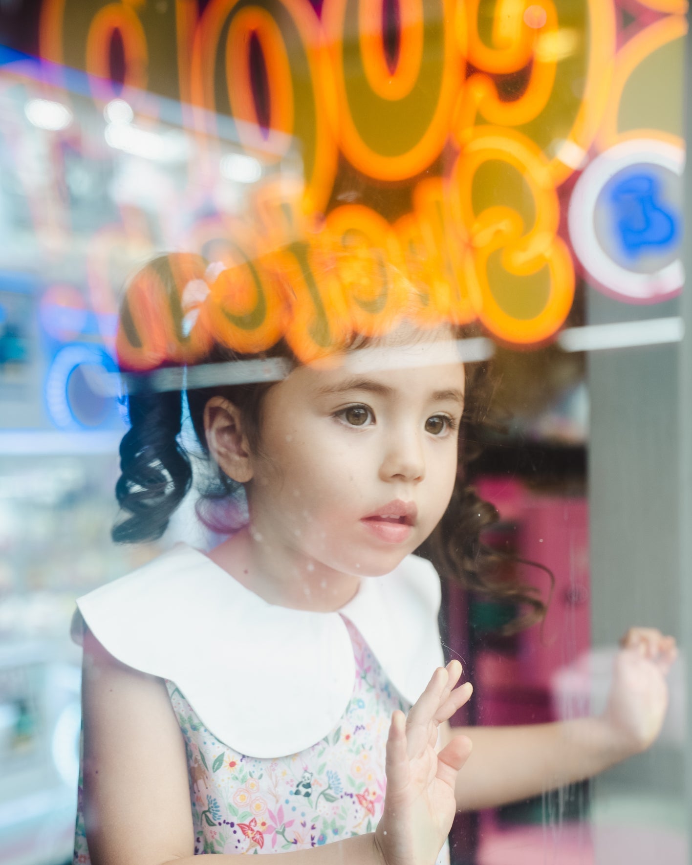 MAISON Q | Secret Garden Reversible Peterpan Collared Dress