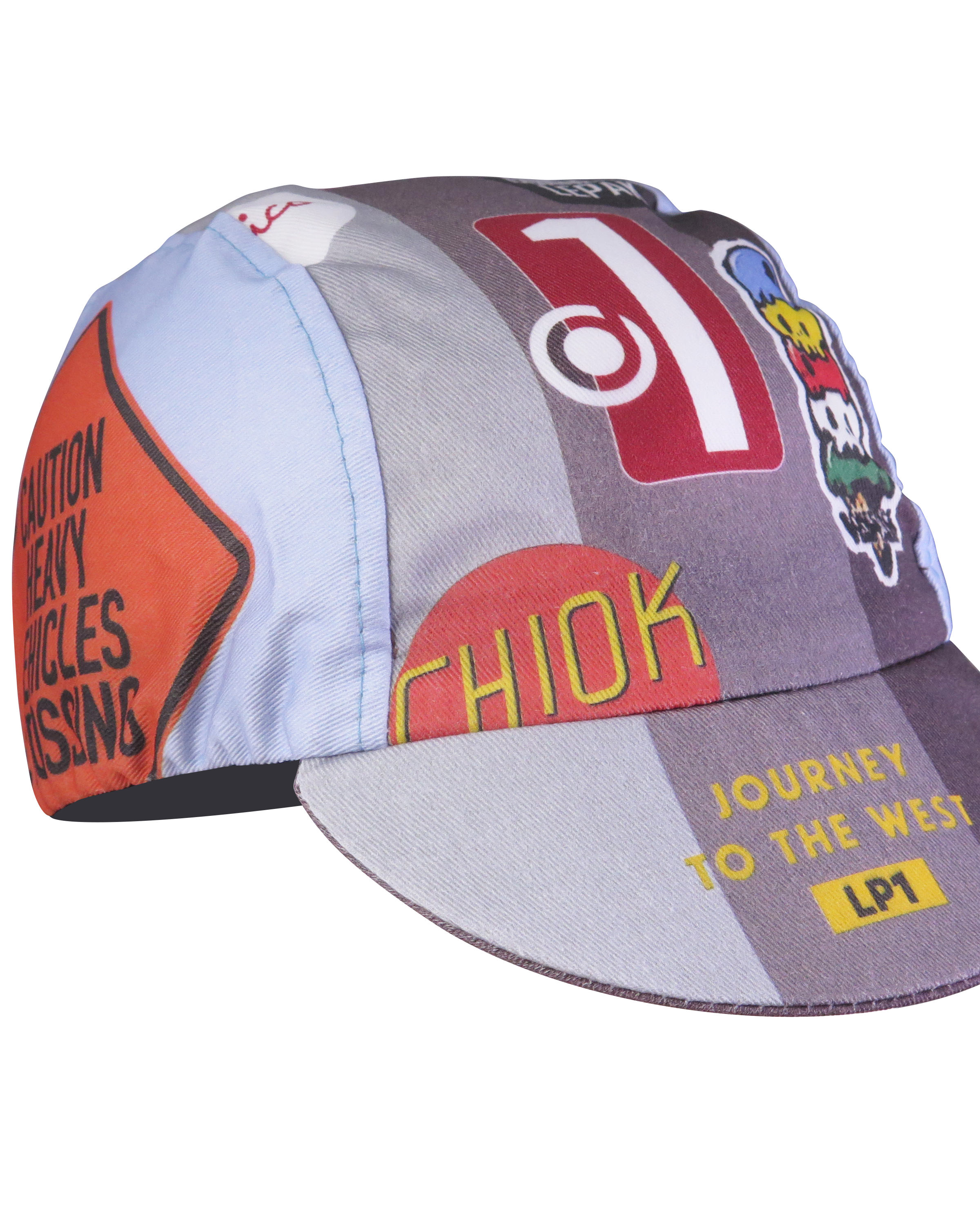 A DESIGN BY TAKACHYA | Cycling Cap - Mission to Tuas