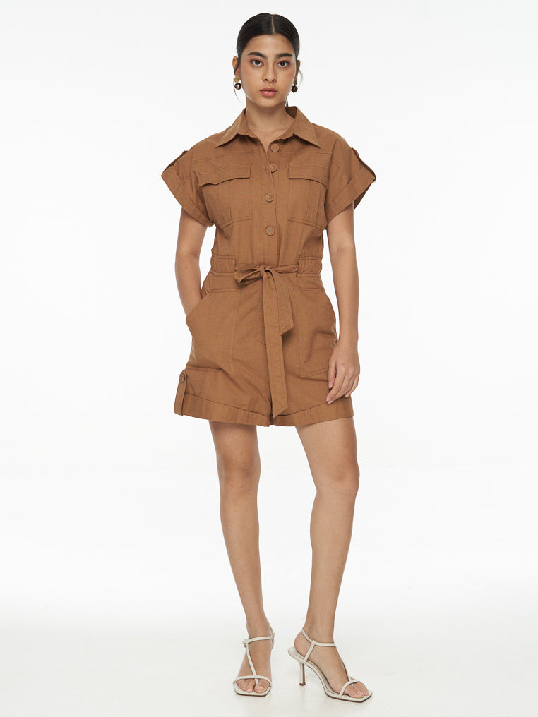 DRESSINGPAULA | Cargo Playsuit