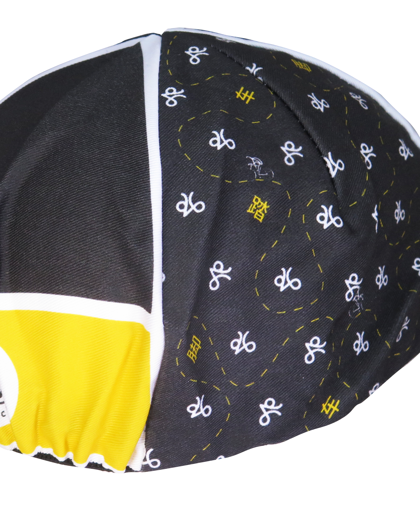 A DESIGN BY TAKACHYA | Cycling Cap - Cycle Shiok Yellow Black