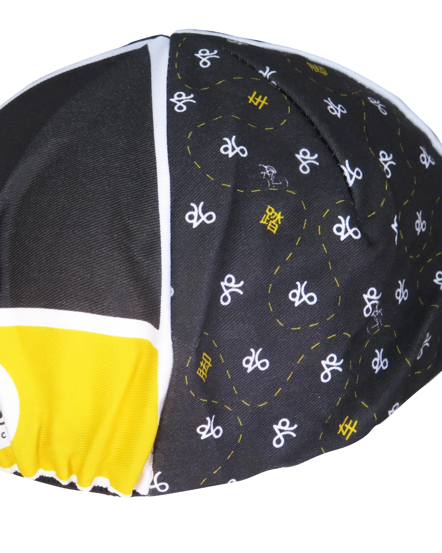 A DESIGN BY TAKACHYA | Cycling Cap - Cycle Shiok Yellow Black
