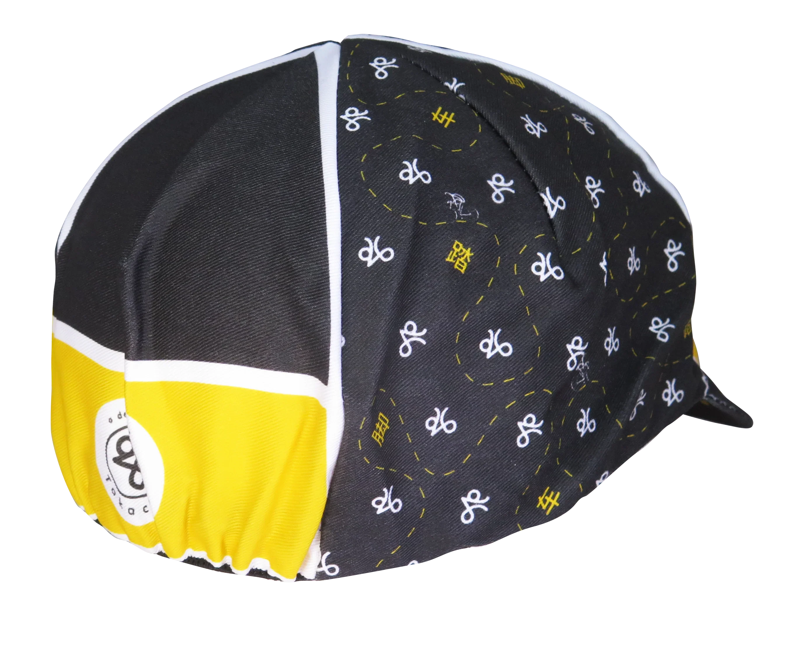 A DESIGN BY TAKACHYA | Cycling Cap - Cycle Shiok Yellow Black