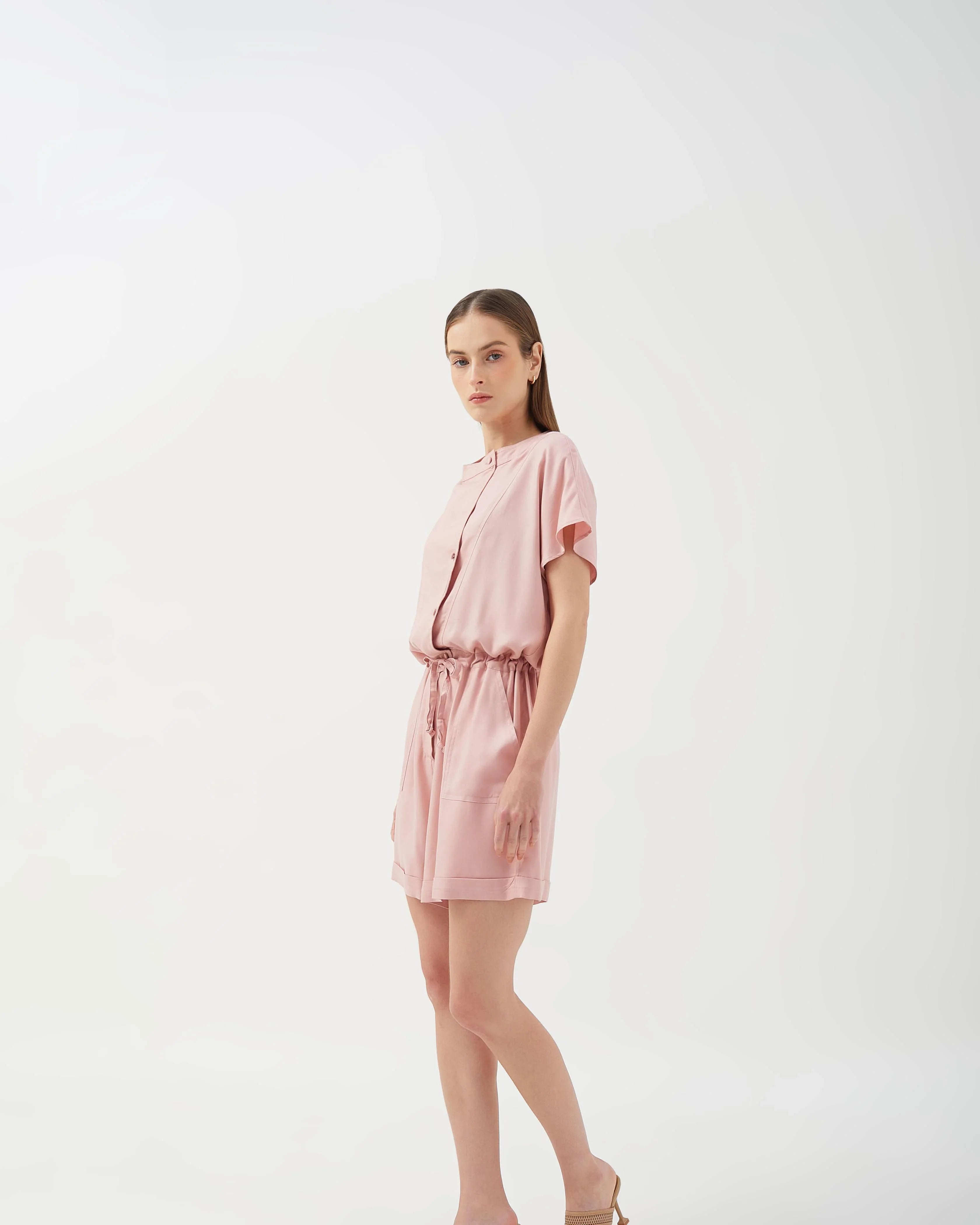CAELI ECO LUXE | Cinched Romper