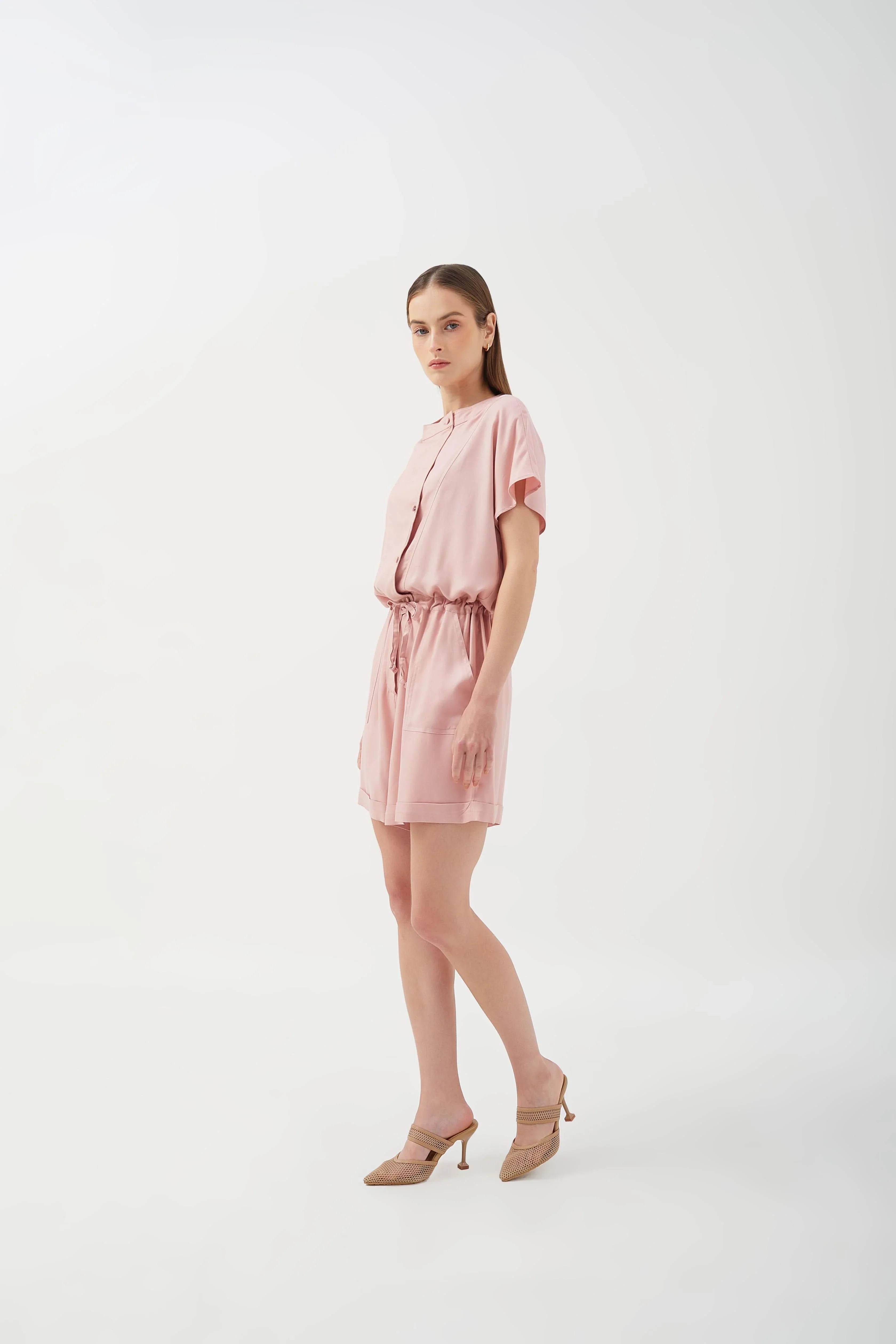 CAELI ECO LUXE | Cinched Romper