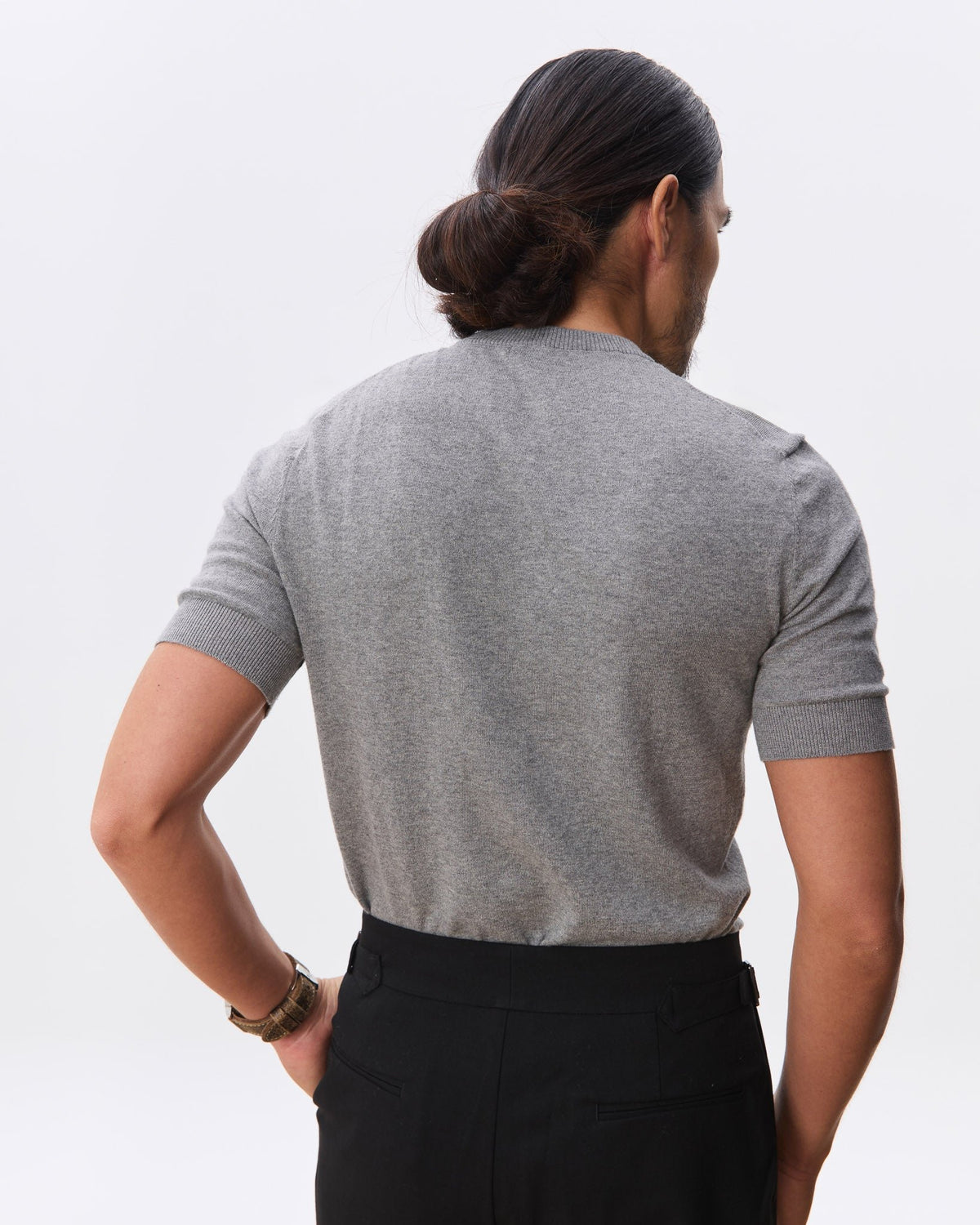 HOUSE OF HOUSE OF ANON PTE. LTD | Otto Mock Neck Knit Top - 100% Cotton