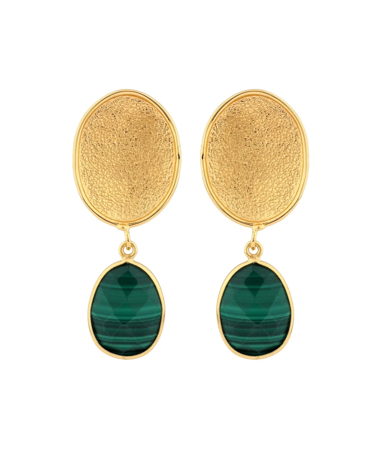 BOHEME BY VERO | Rio Earrings | Malachite