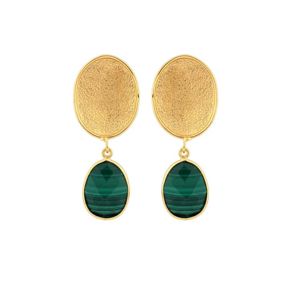 BOHEME BY VERO | Rio Earrings | Malachite