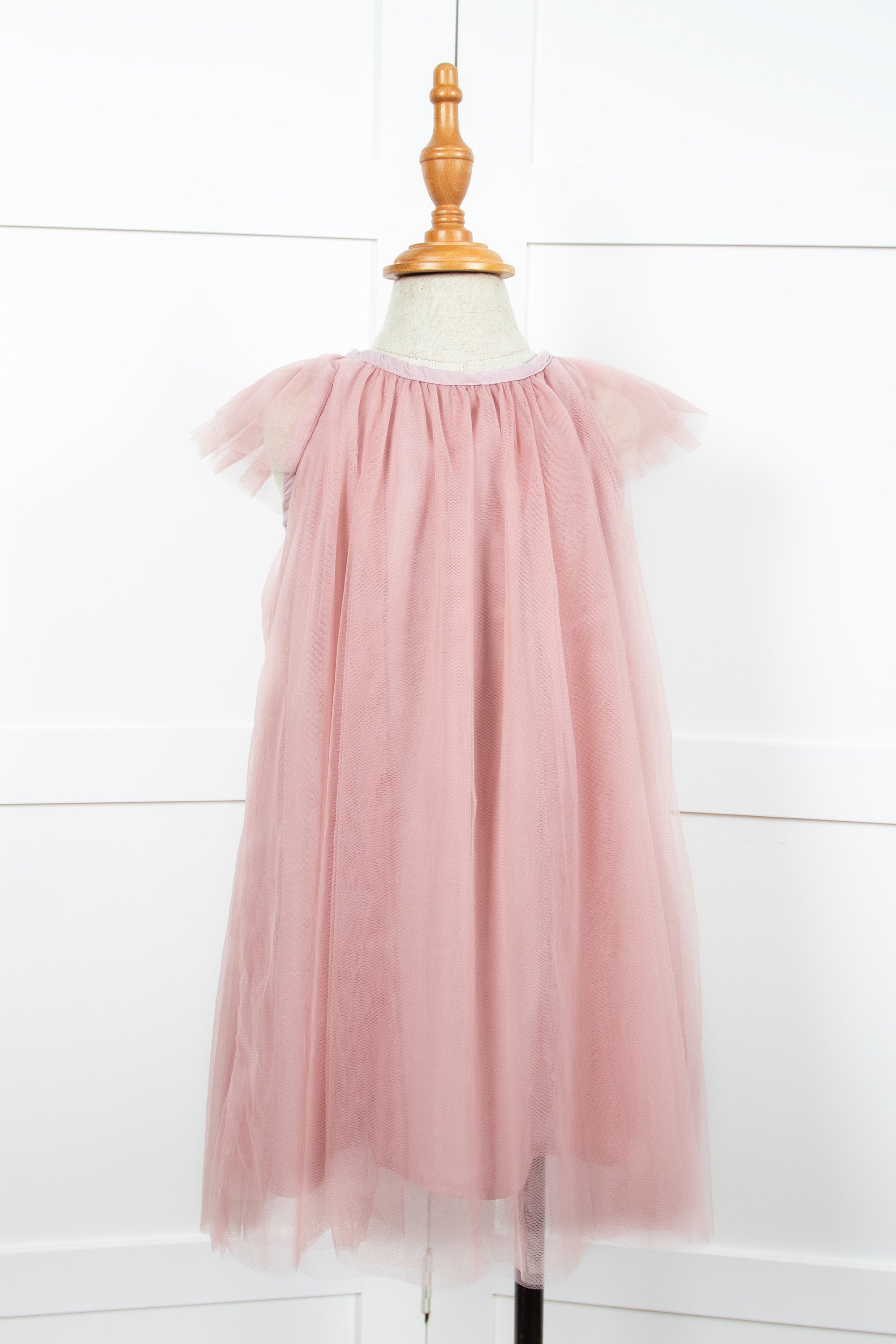 MAISON Q | Fairy Tulle Dress (Dusty Pink)