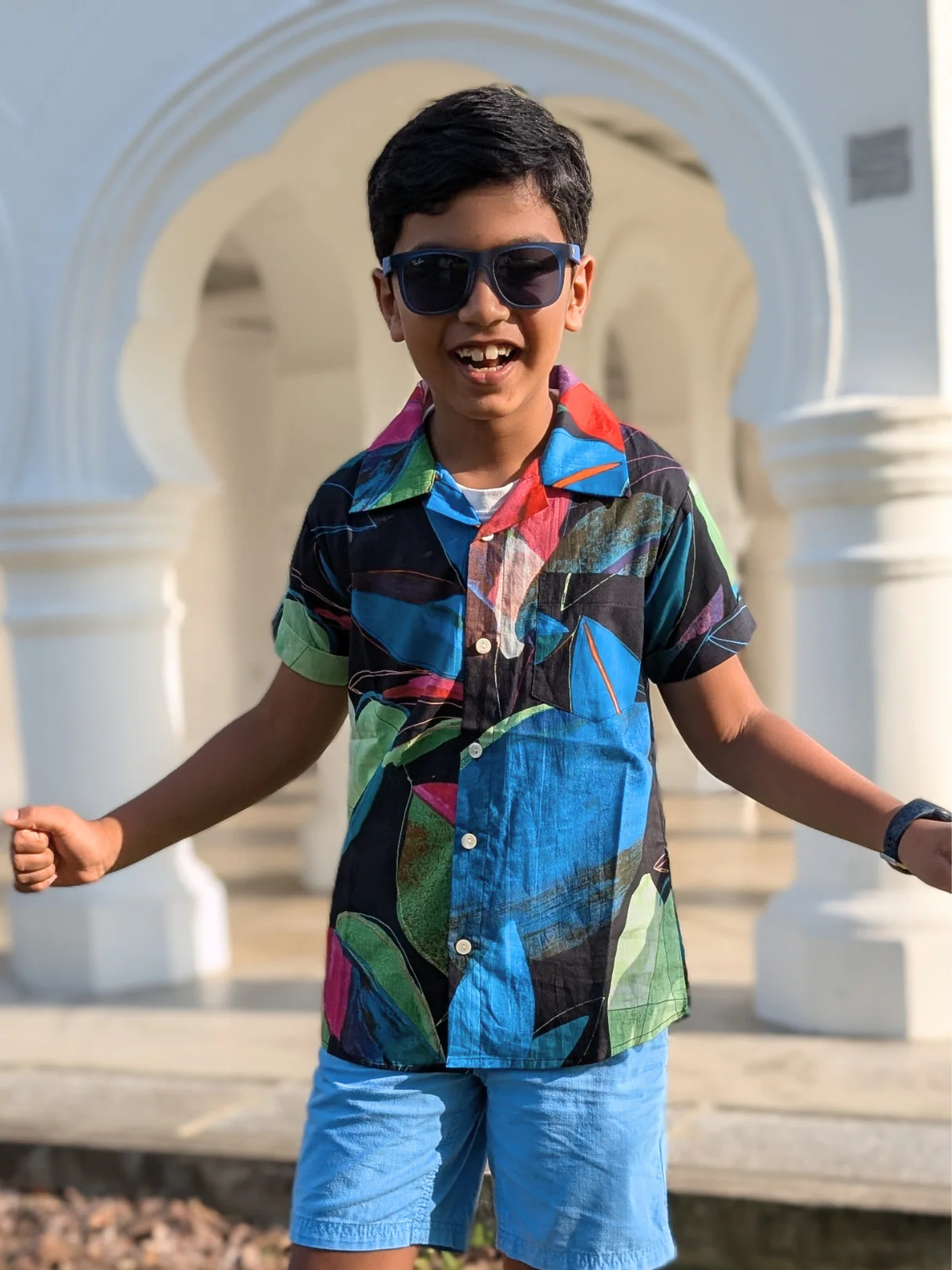 NIMBU | Kyra Kids Unisex Cotton Shirt In Black Amazon