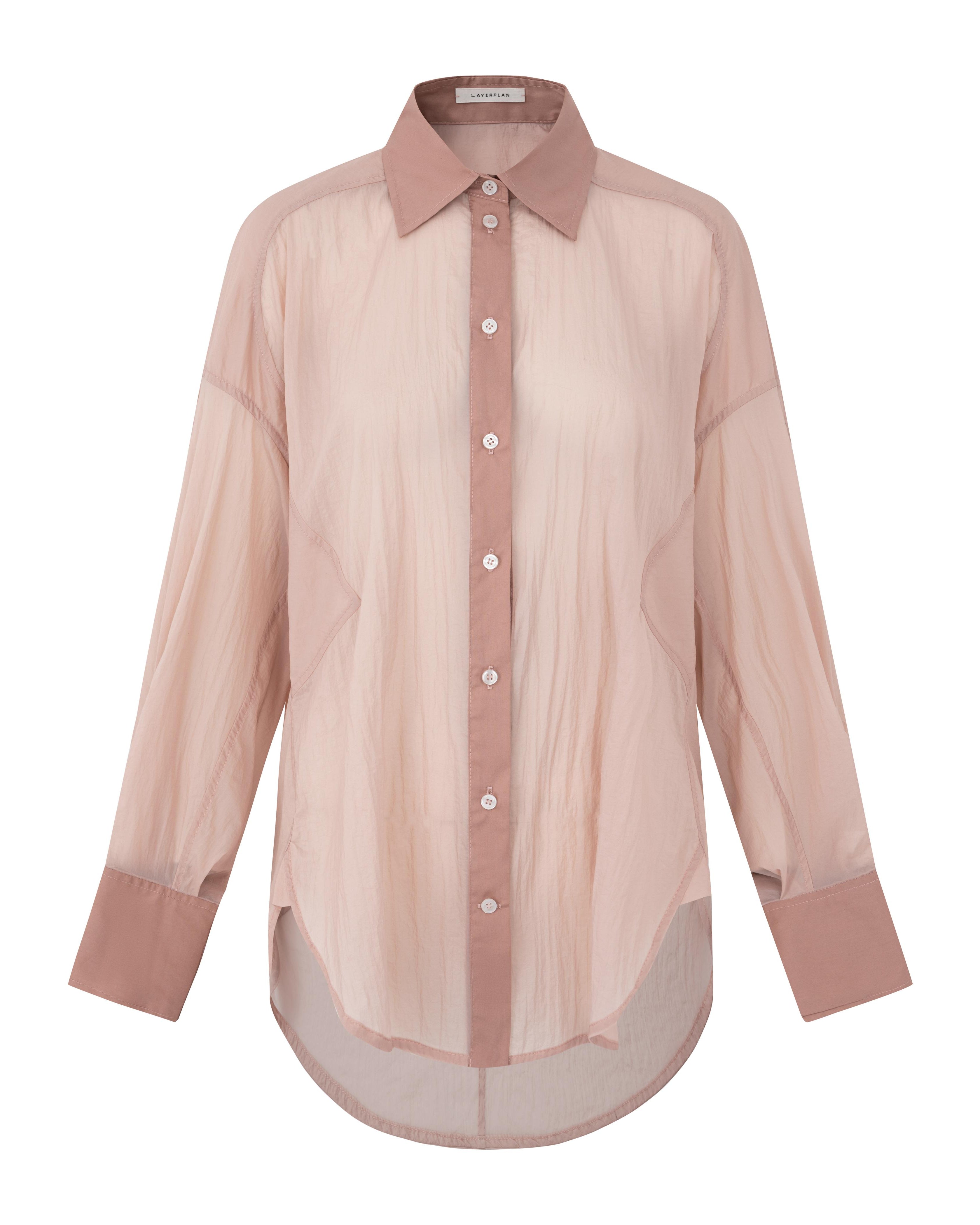 LAYERPLAN | Pieced Oversized Shirt Layers
