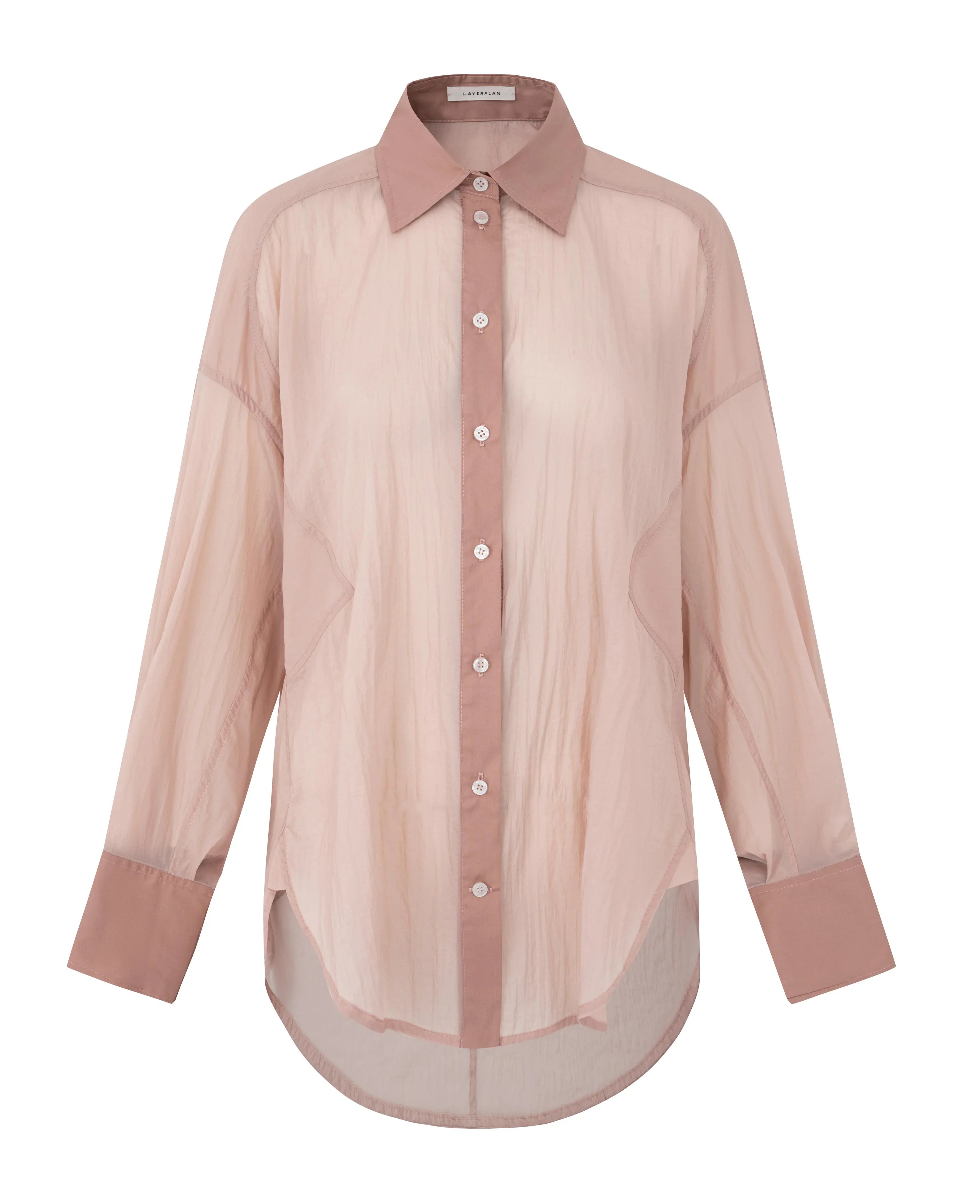 LAYERPLAN | Pieced Oversized Shirt Layers