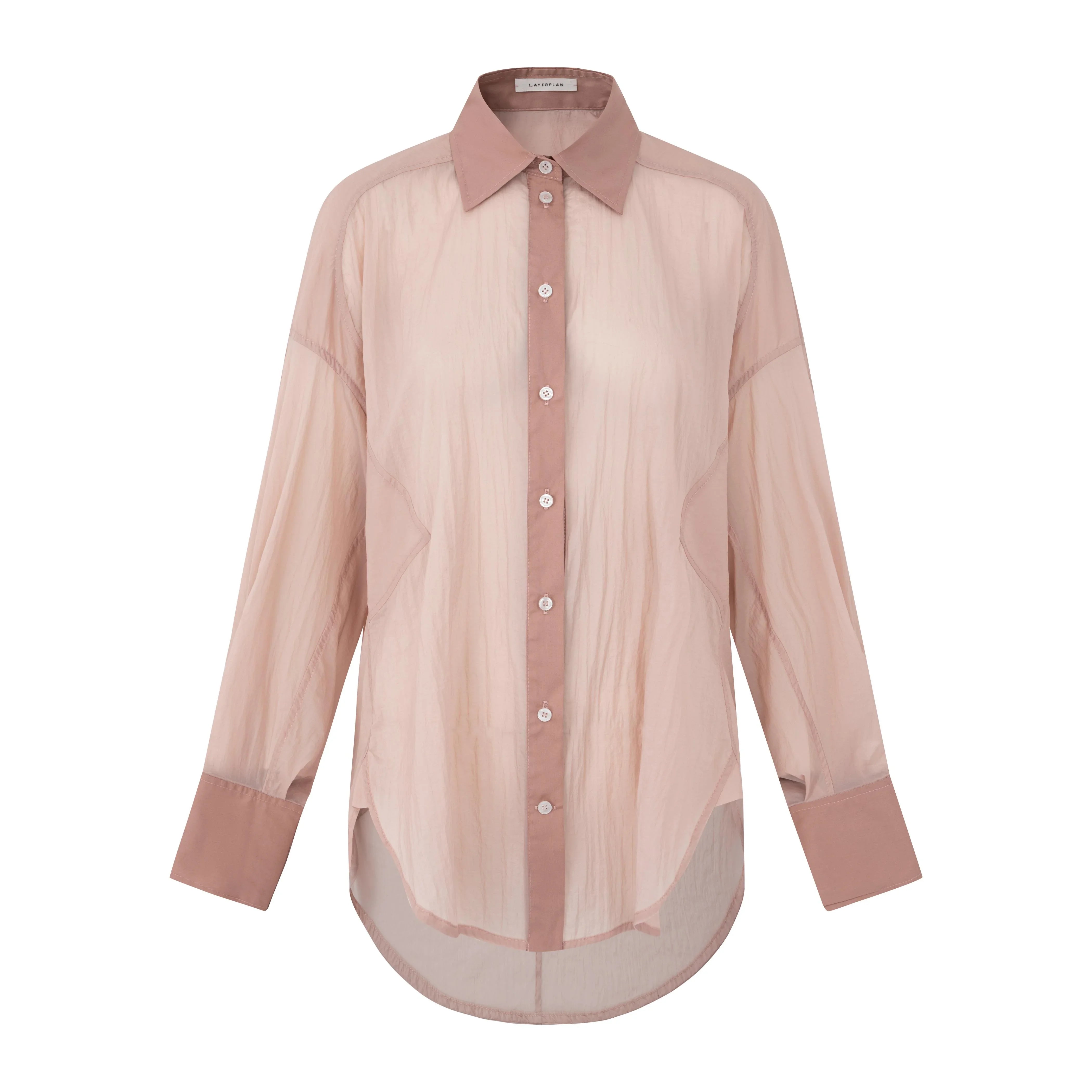 LAYERPLAN | Pieced Oversized Shirt Layers