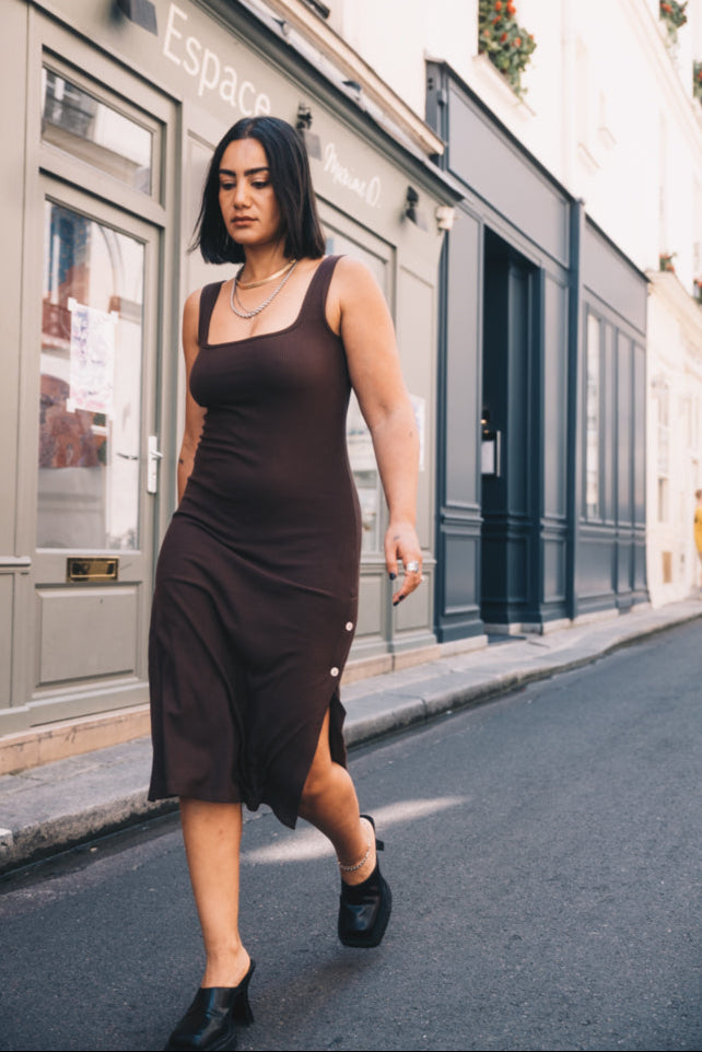 OLIVE BASICS | Lydia Reversible Tank Dress