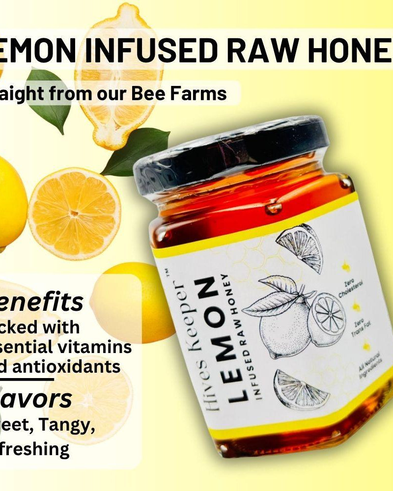 HIVES KEEPER | Infused Raw Honey Festival Gift Set – Lemon & Ginger Edition