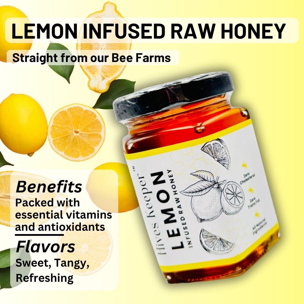 HIVES KEEPER | Infused Raw Honey Festival Gift Set – Lemon & Ginger Edition