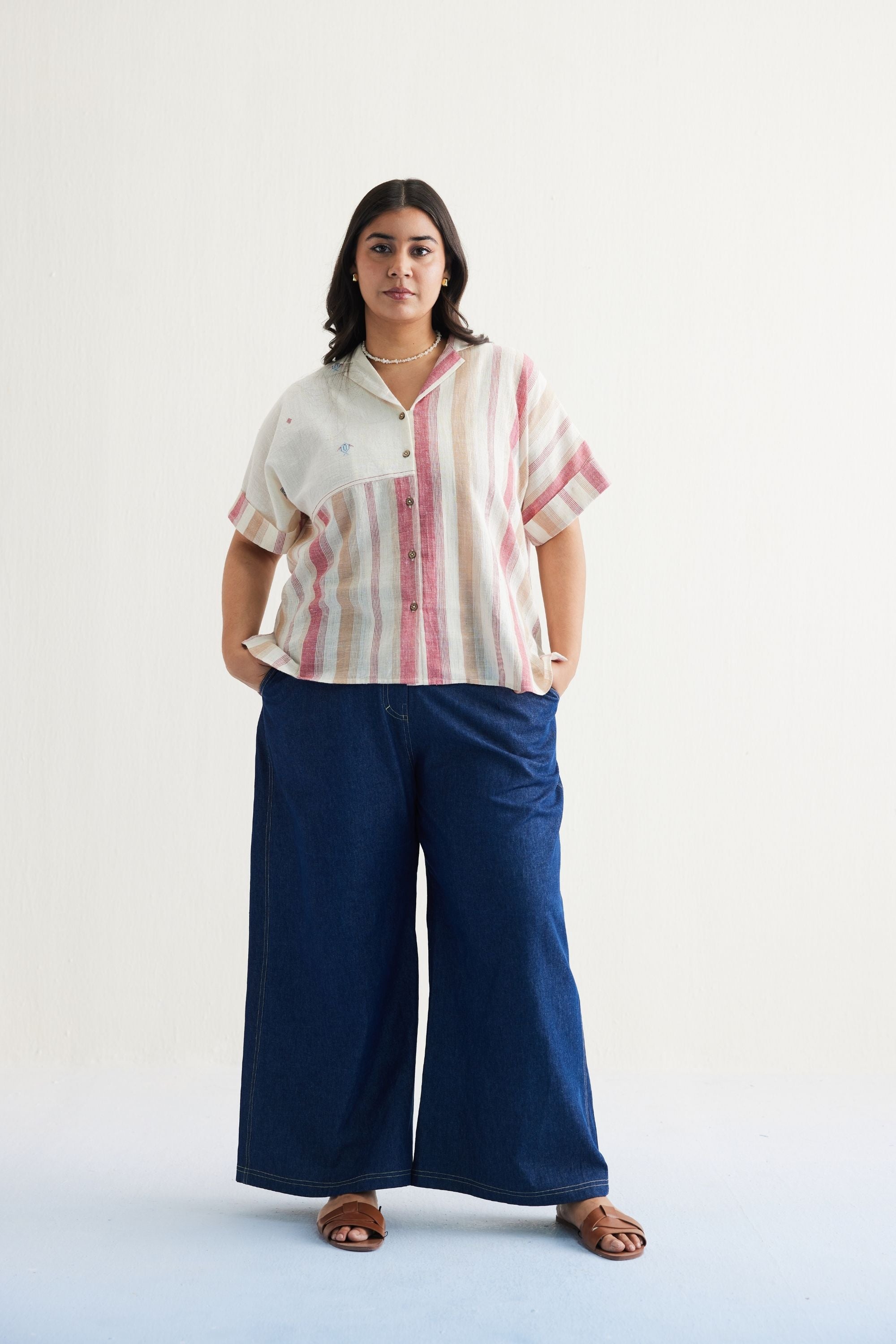 SUI | The Reef Shore Handwoven Kala Cotton Shirt