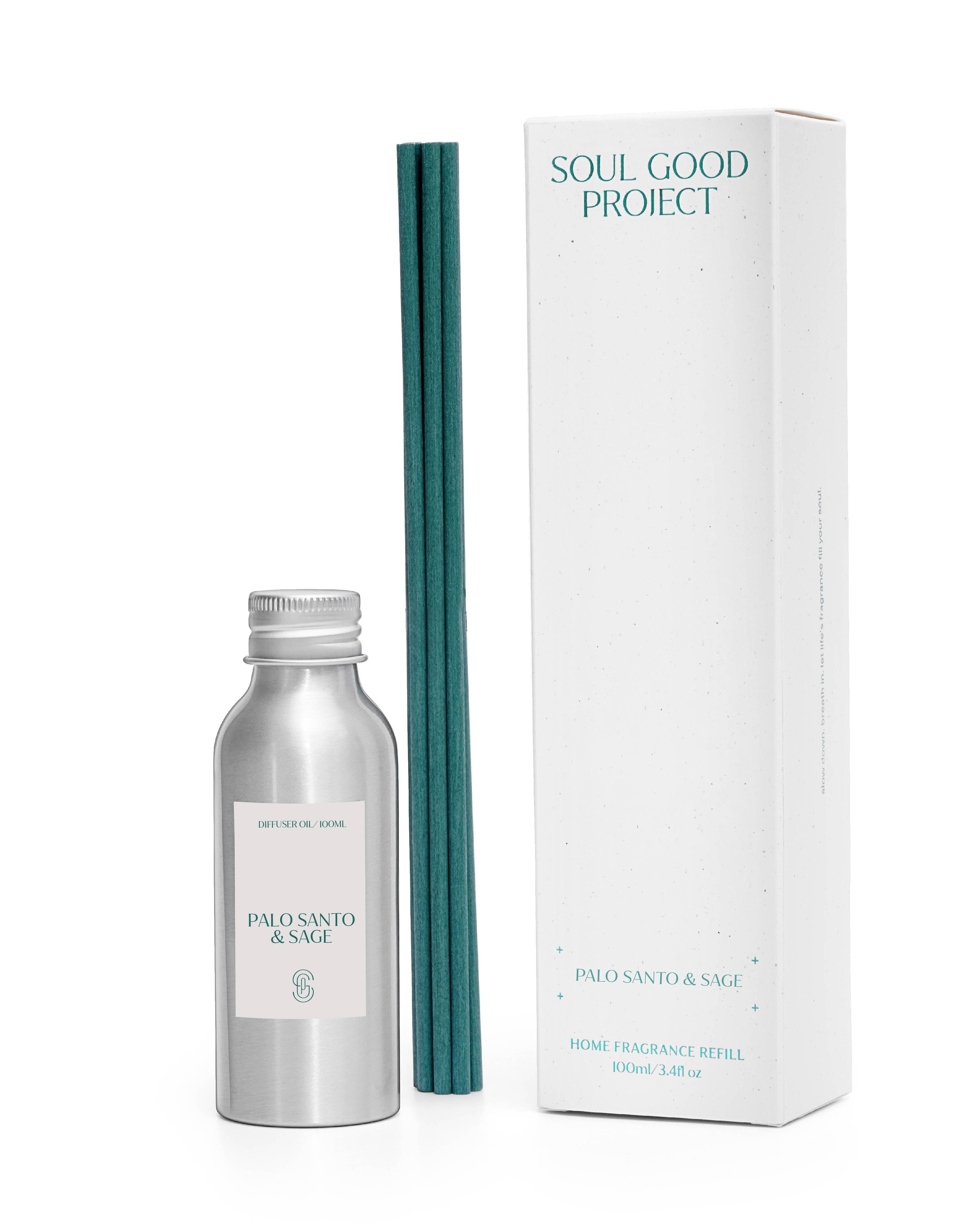 SOUL GOOD PROJECT | Palo Santo & Sage Reed Diffuser Refill