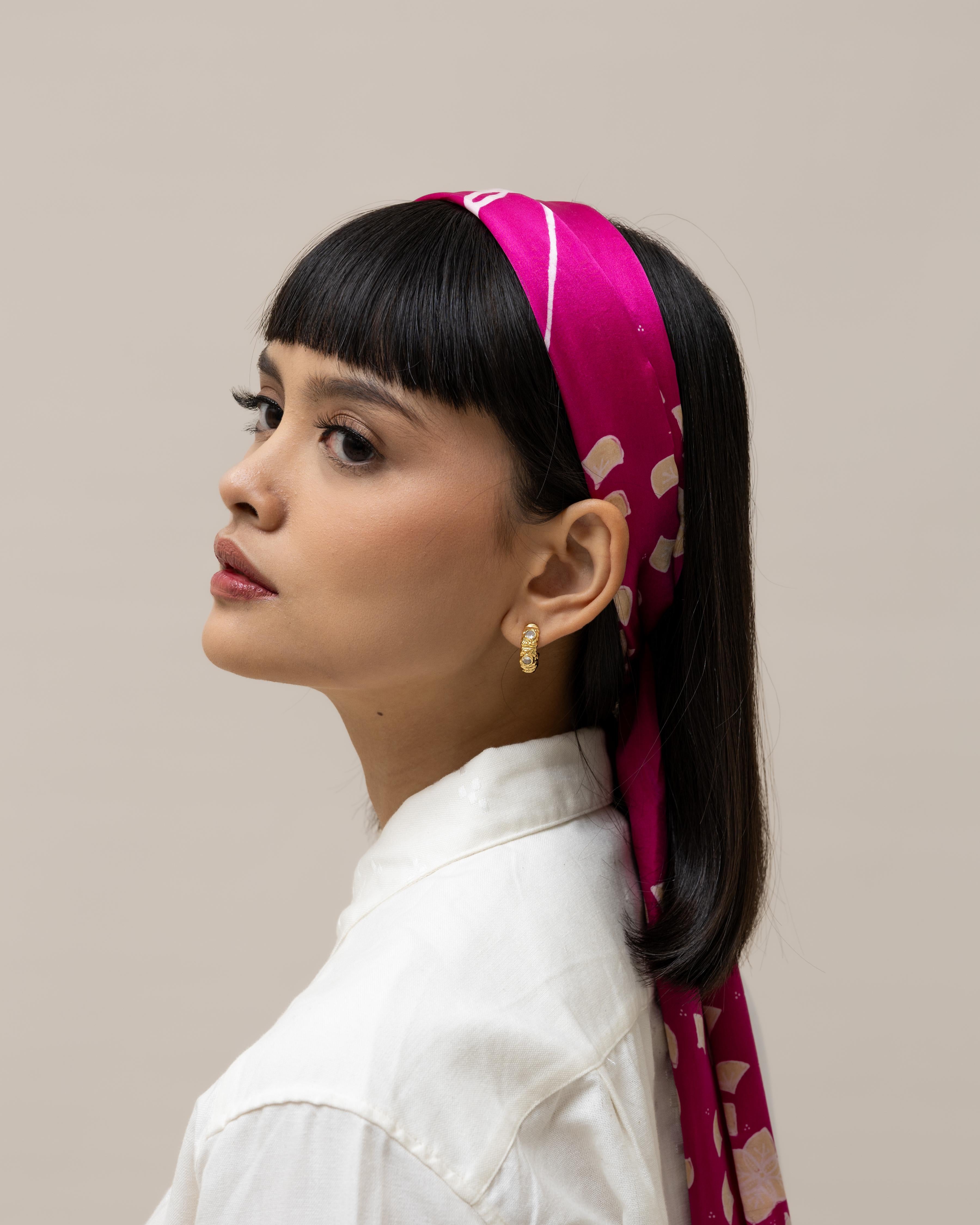 SUKKHA CITTA | KEMBANG - Ribbon Scarf