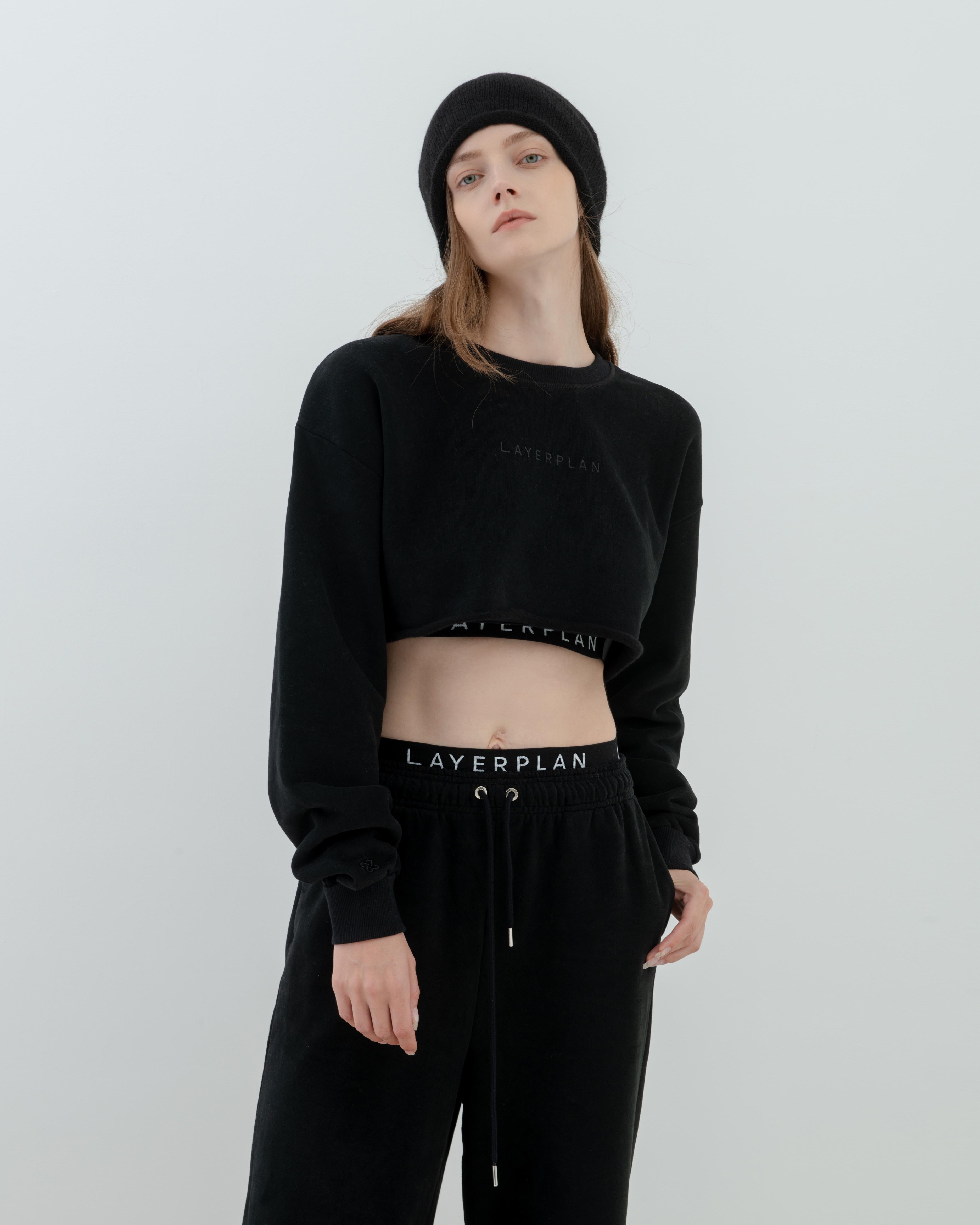 LAYERPLAN | LP Wideleg Logo Sweater Set
