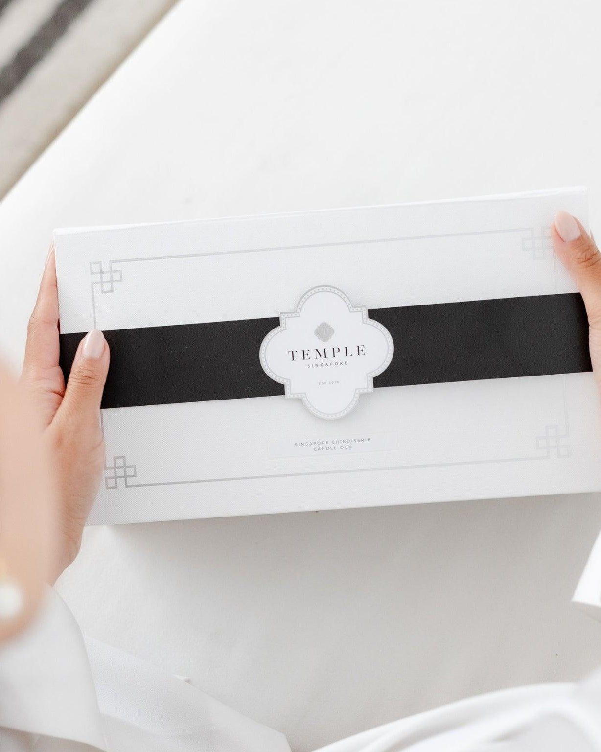 TEMPLE CANDLES | Chinoiserie Candle Duo Gift Box