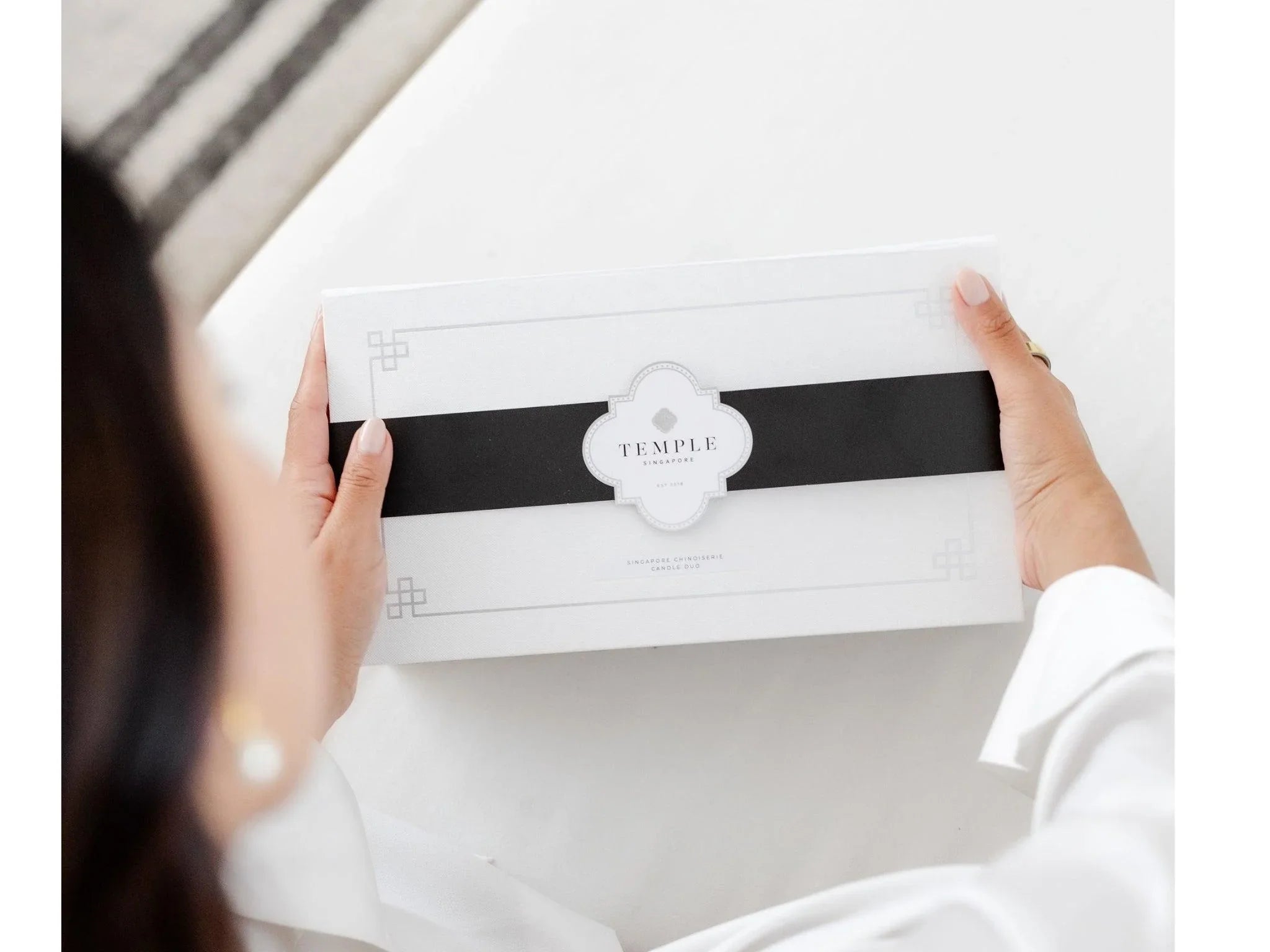 TEMPLE CANDLES | Chinoiserie Candle Duo Gift Box