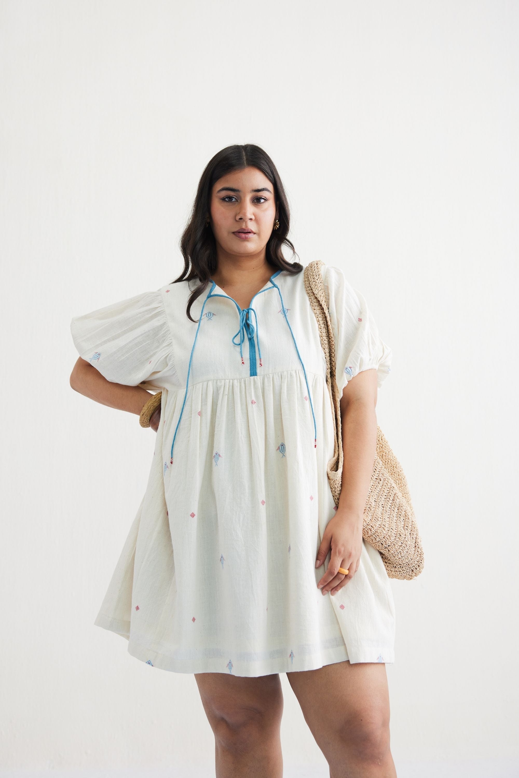 SUI | Swim Free Handwoven Kala Cotton Dress
