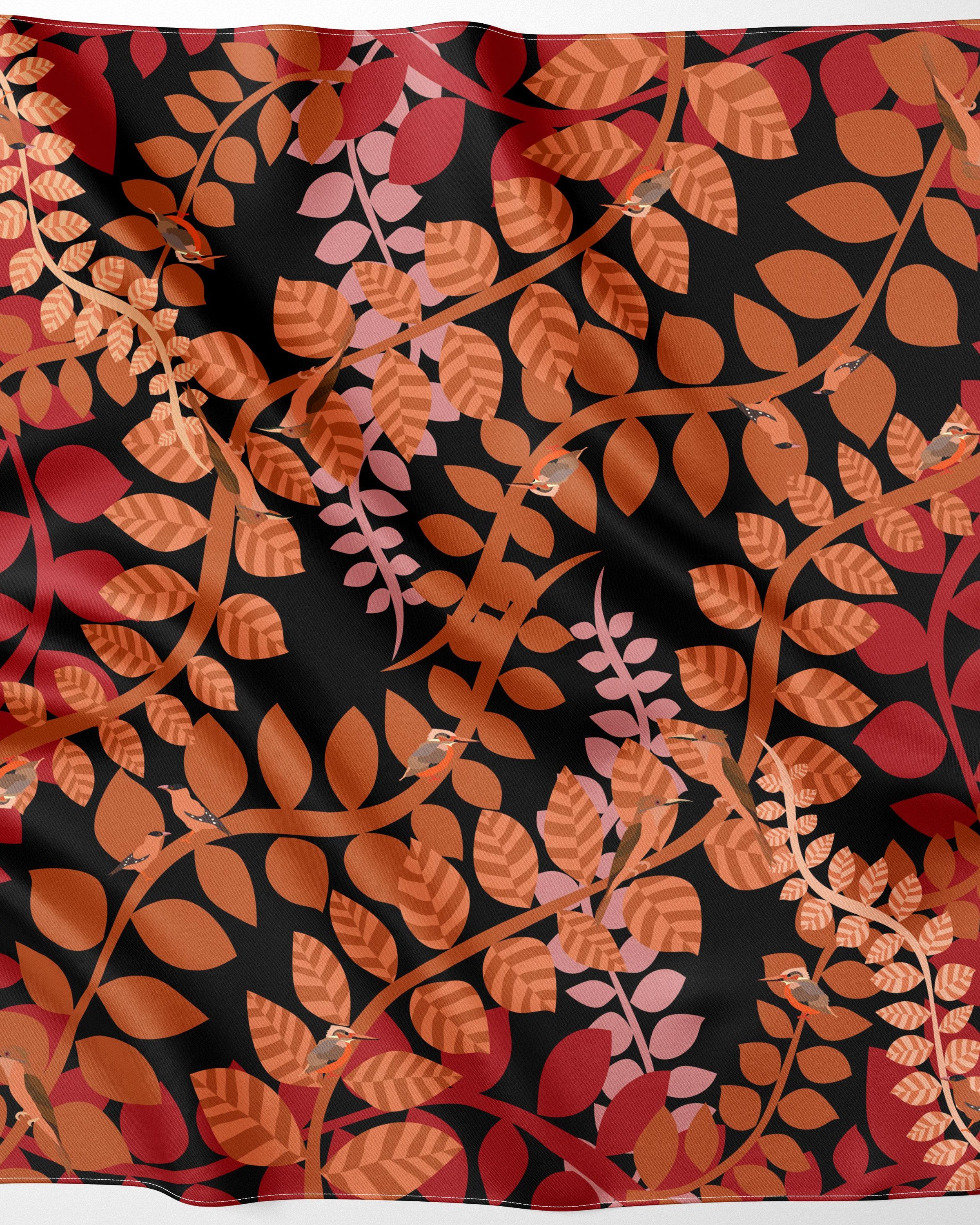 BINARY STYLE | Winged Friend in the Golden Hours Scarf