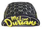 A DESIGN BY TAKACHYA | Cycling Cap - Me Love Durian Black Gold