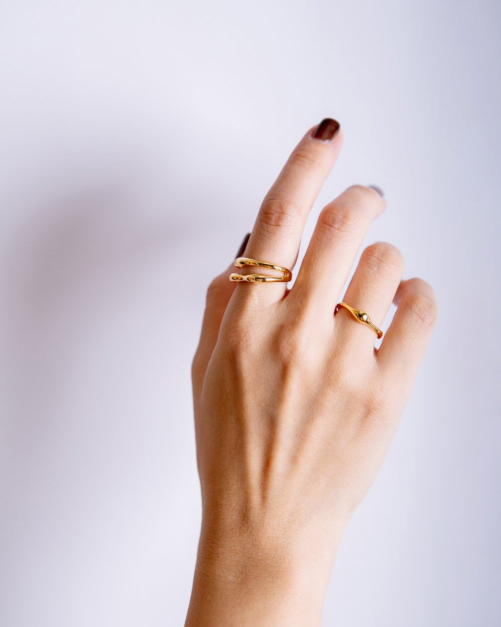 SAERO COLLECTIVE | Mul Single Row Ring | Gold