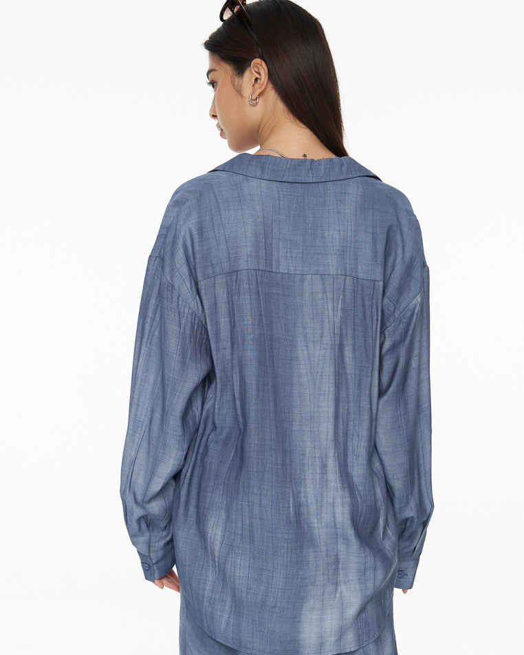 DRESSINGPAULA | Relaxed Long Sleeve Shirt