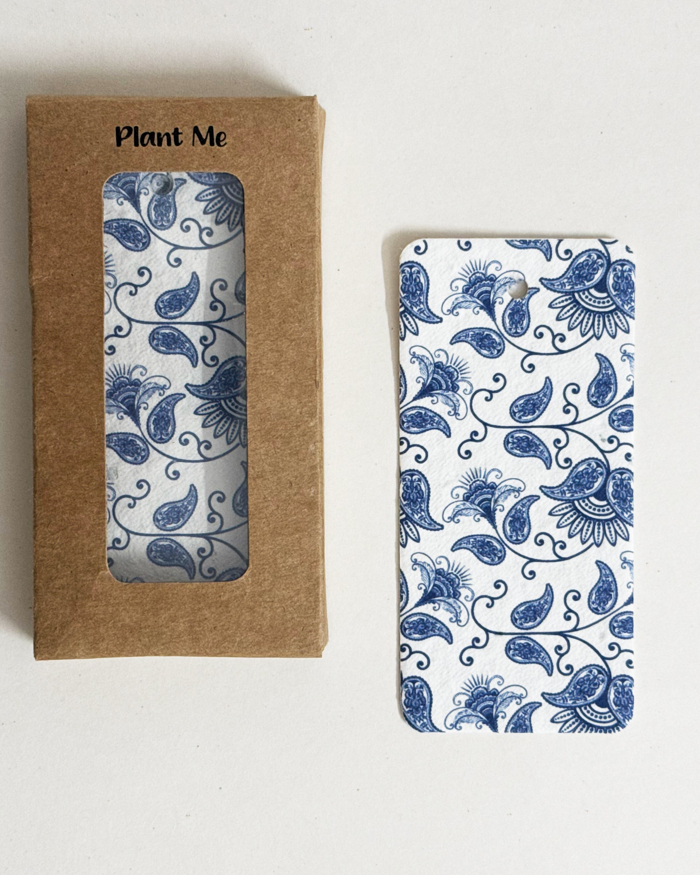 PURPLE AND PURE | Plantable Seed Gift Tags – Set of 10 (The Batik Edit)