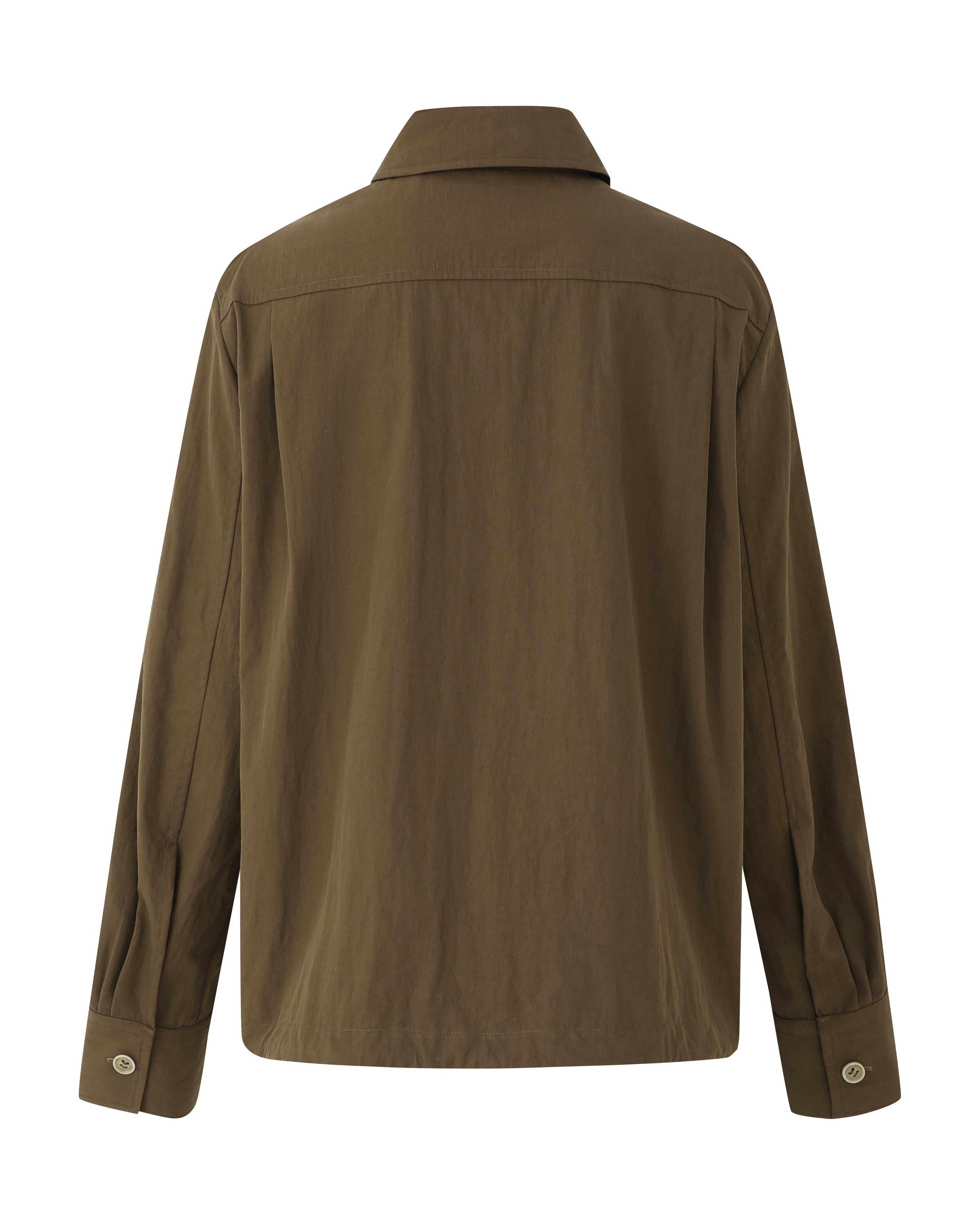 LAYERPLAN | Ferny Cotton Drawstring Shirt