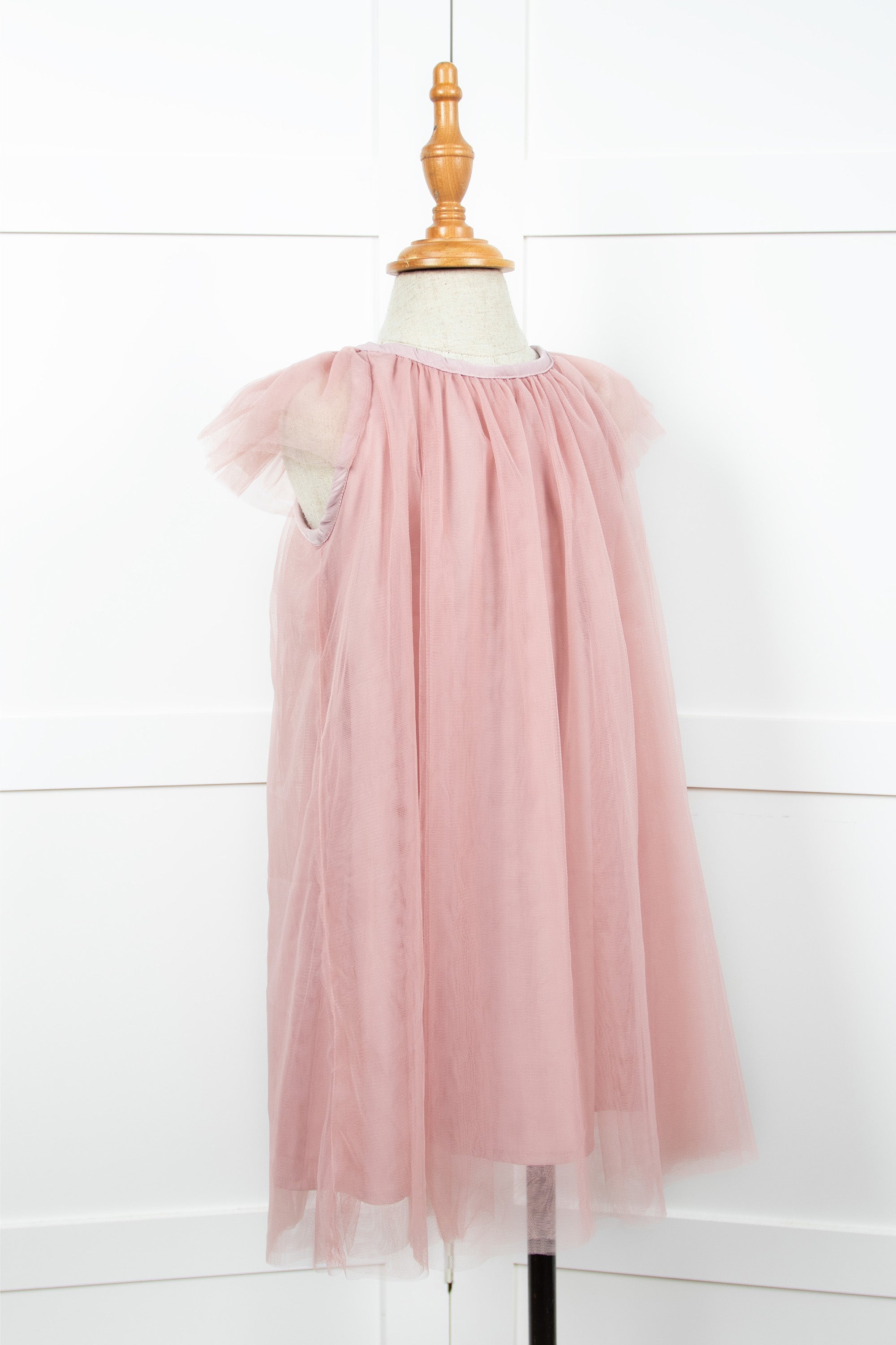 MAISON Q | Fairy Tulle Dress (Dusty Pink)