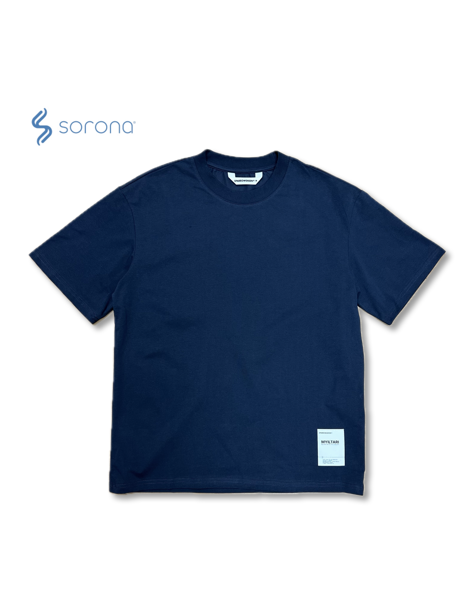 SPARROW GREEN | BAILEY III T-shirt - Navy