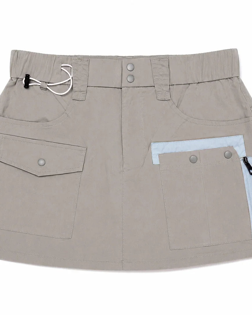 SPARROW GREEN | MEL II waistFAST Utility Skort