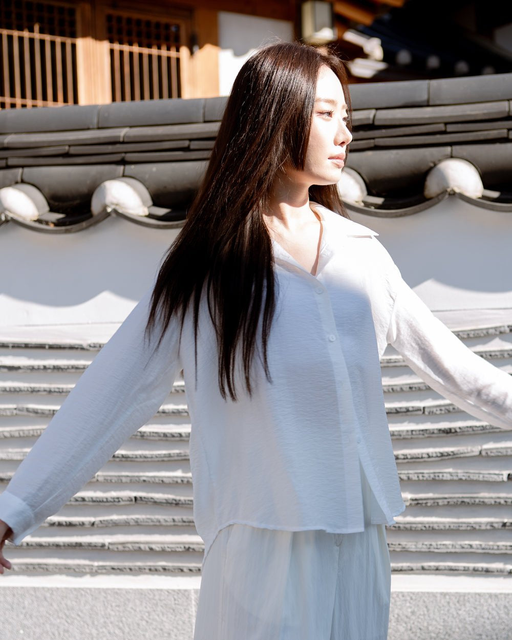 SAERO COLLECTIVE | Oreum Shirt V. 2 White